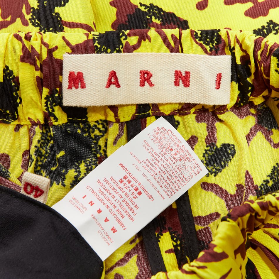 Marni Abstract Drop Pants - Image 10