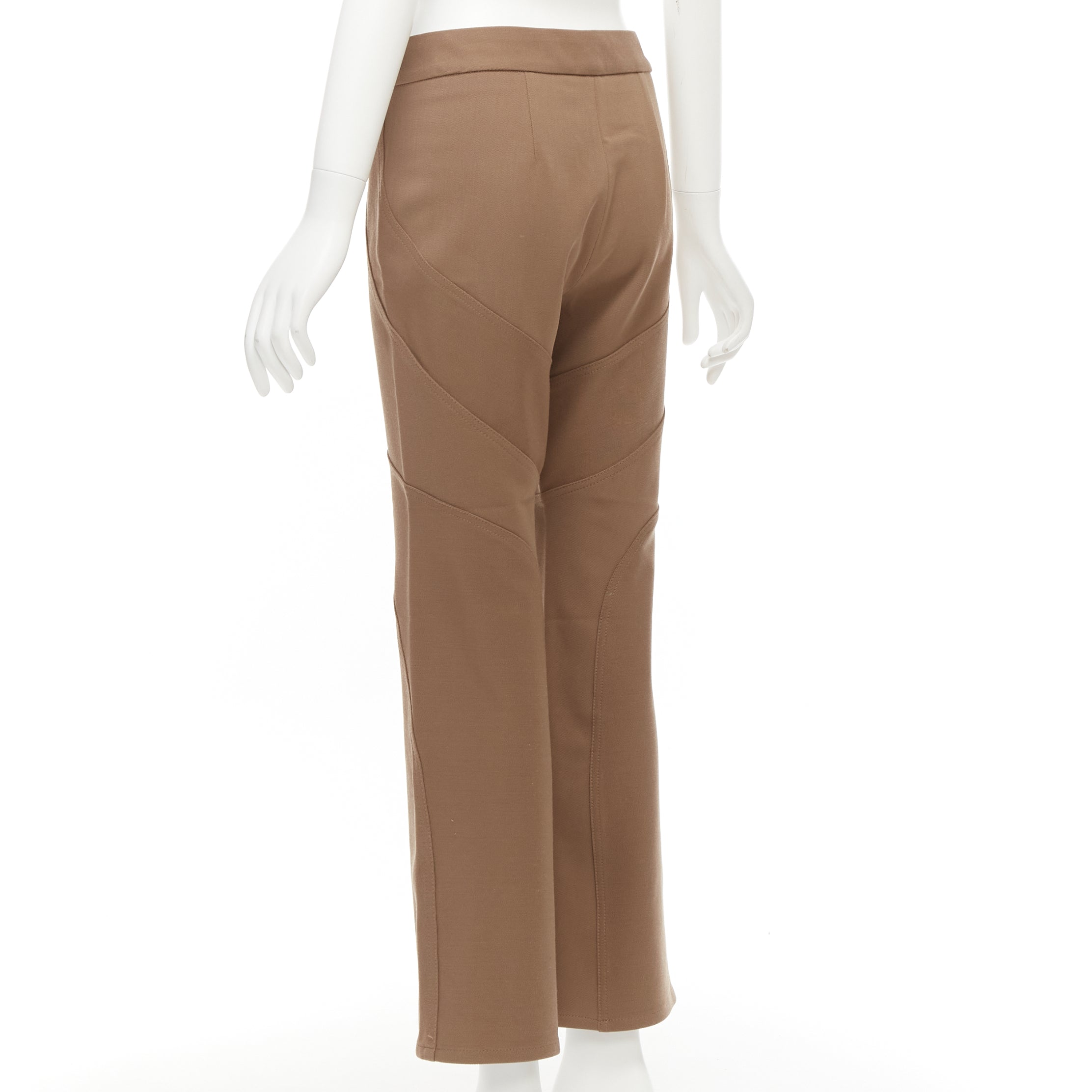 Marni Curved Flared Pants - Detail 1