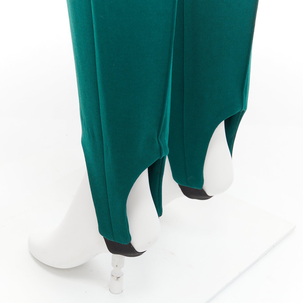 Marni Green Stirrup Pants - Back view