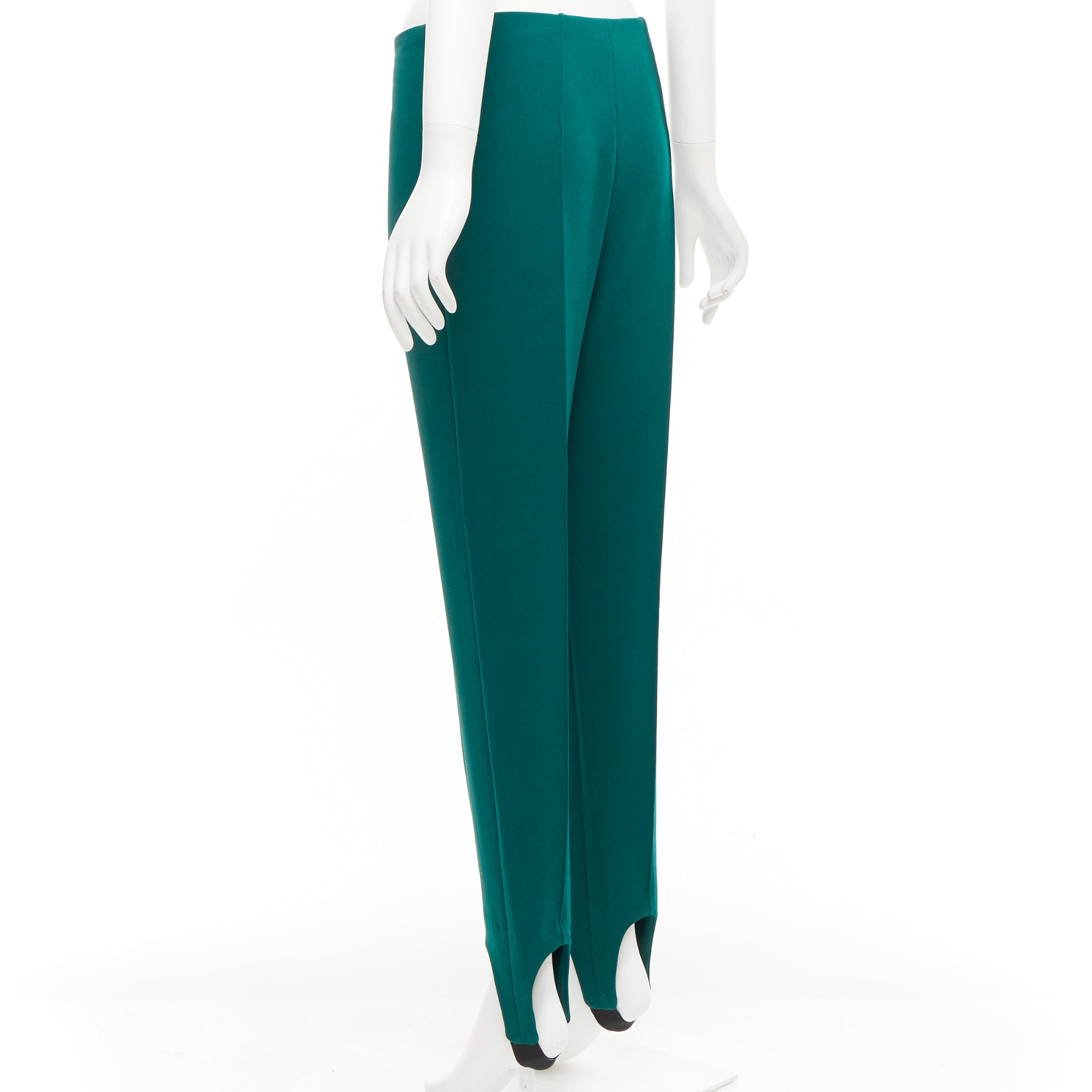 Marni Green Stirrup Pants - Detail 1