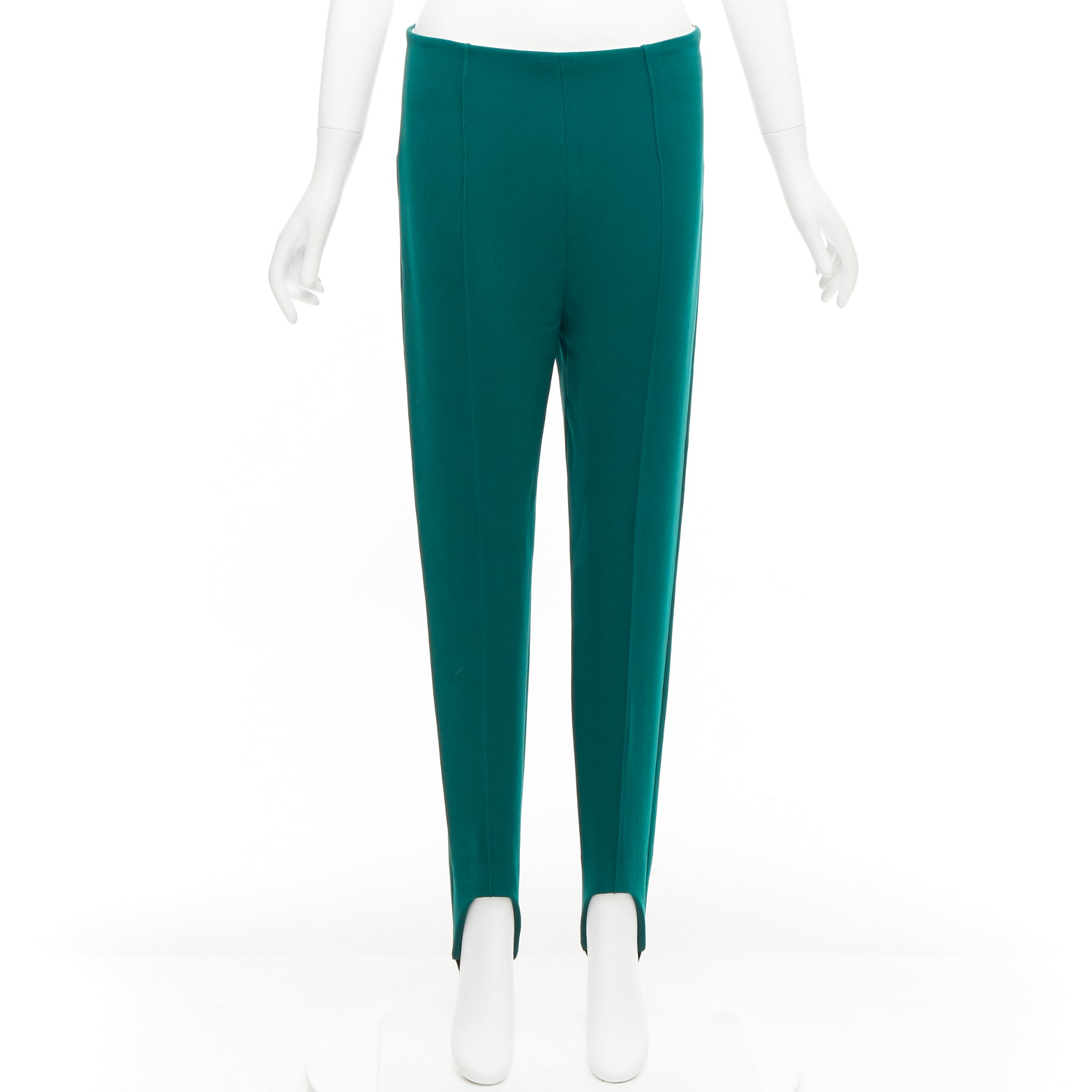 Marni Green Stirrup Pants - Image 11