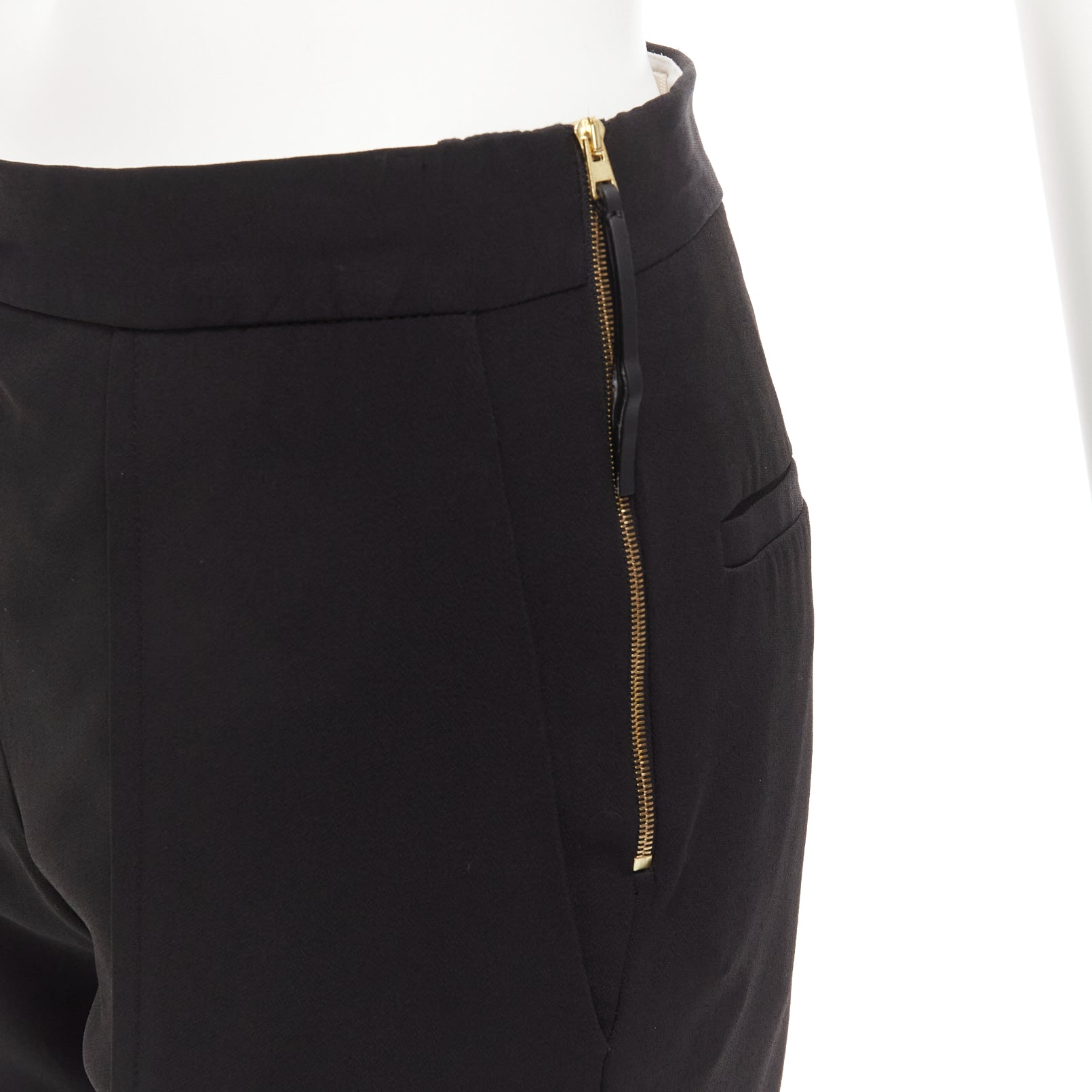 Marni Slit Hem Trousers - Back view