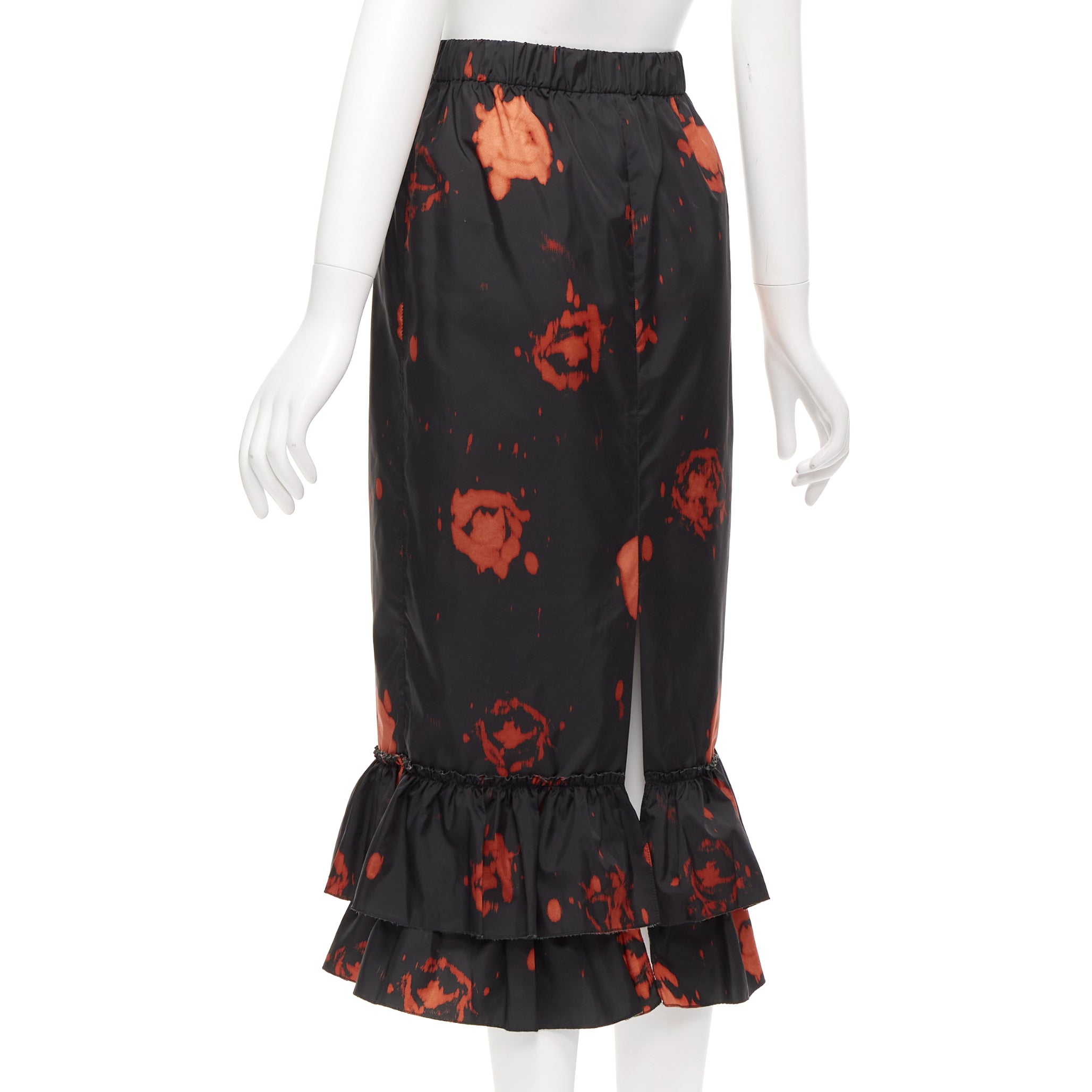 Marni Splatter Ruffle Skirt - Detail 1