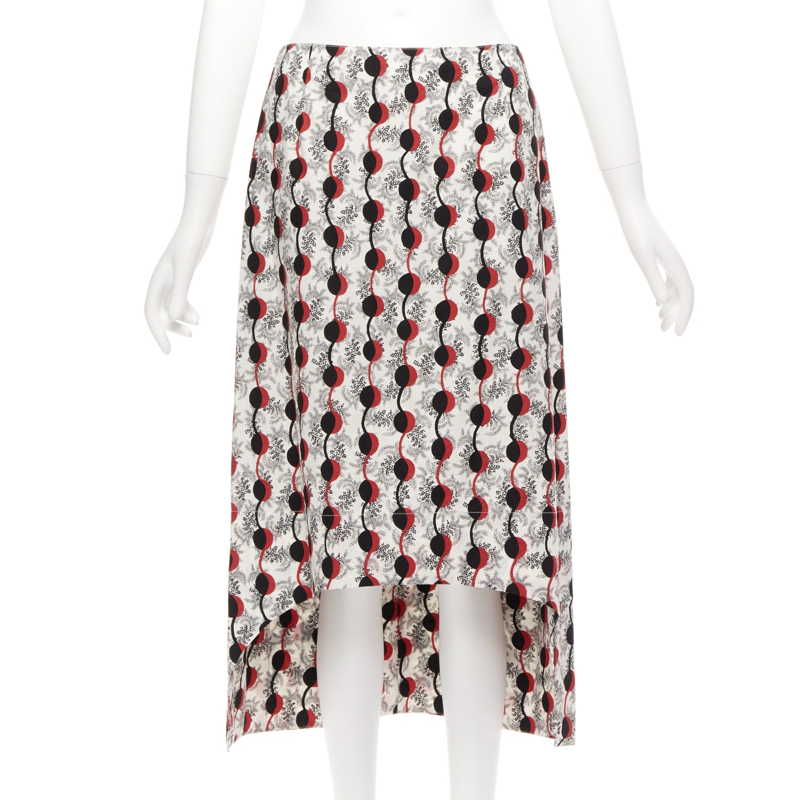 Marni Floral Hi Low Skirt - Image 6