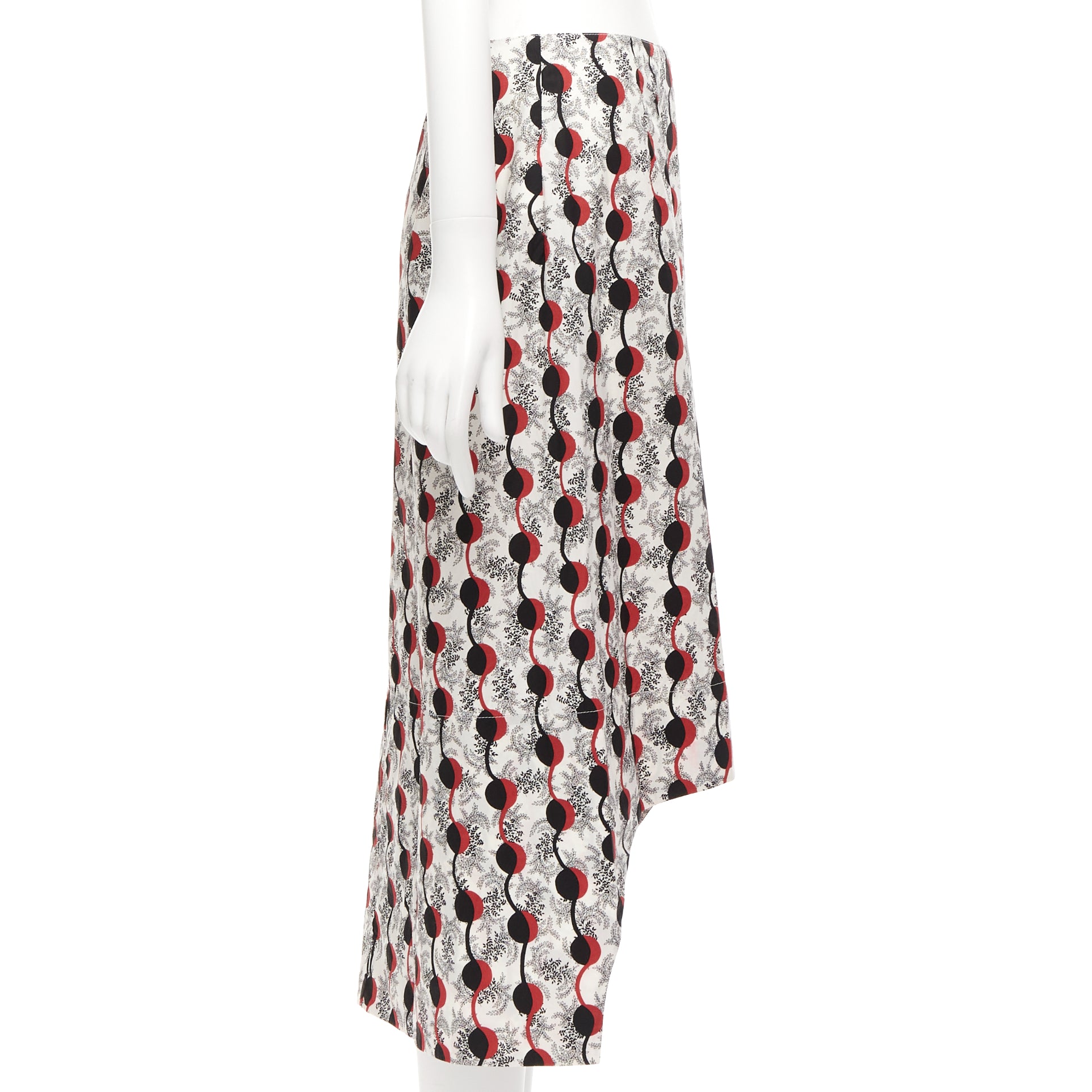 Marni Floral Hi Low Skirt - 4