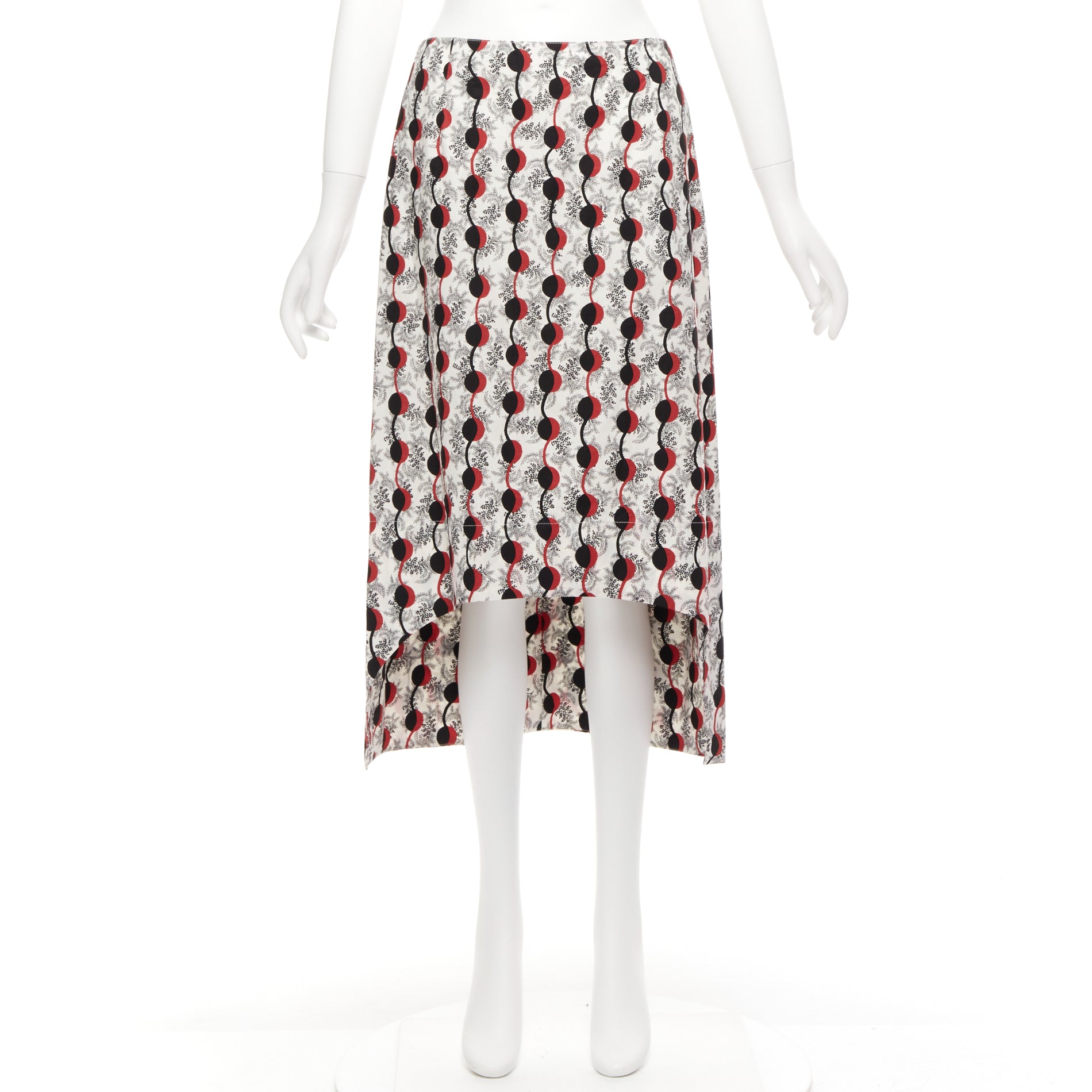 Marni Floral Hi Low Skirt - Image 11