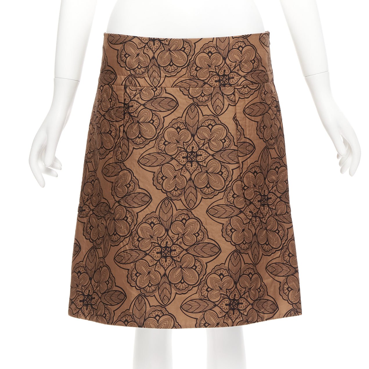 Marni Floral Jersey Skirt