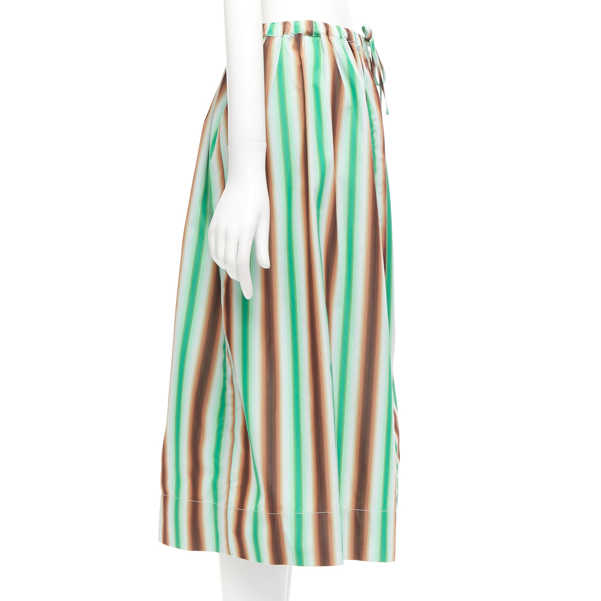Marni Striped Parachute Skirt - 4