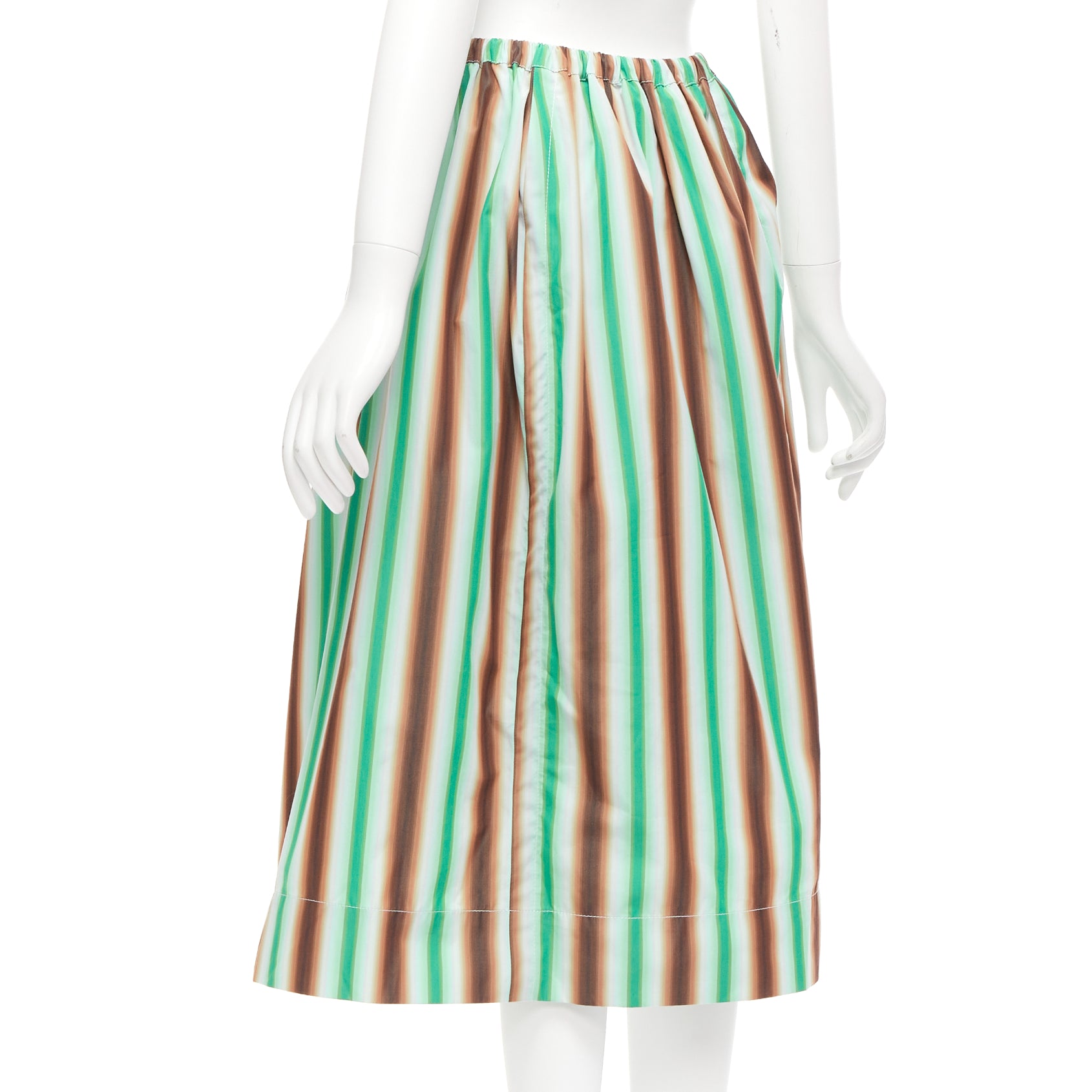 Marni Striped Parachute Skirt - Detail 1