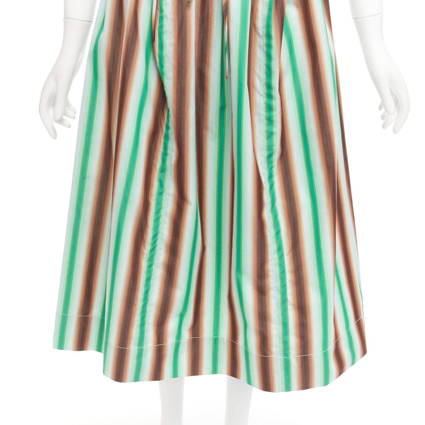 Marni Striped Parachute Skirt - Detail 2