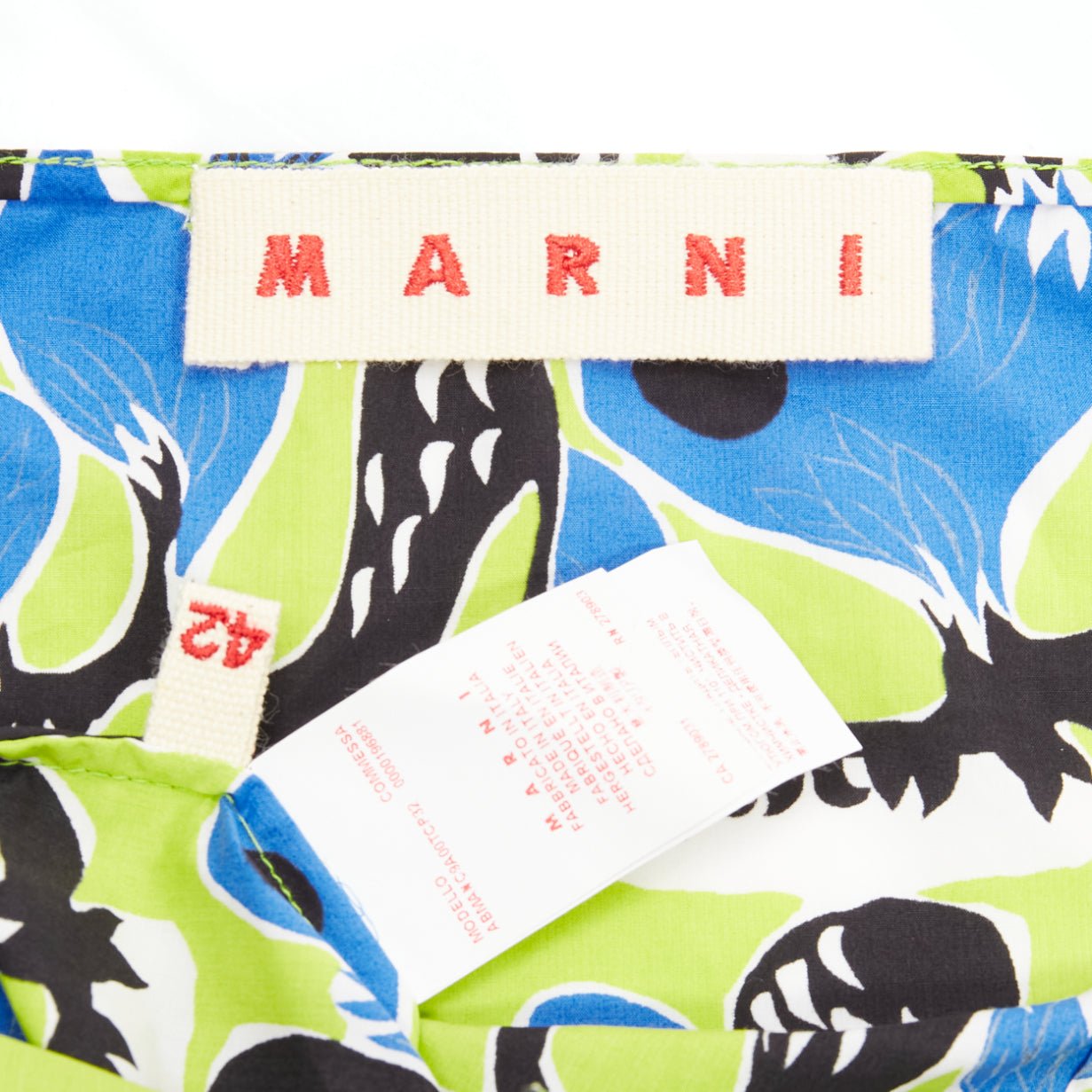 Marni Geometric Summer Dress - Image 10