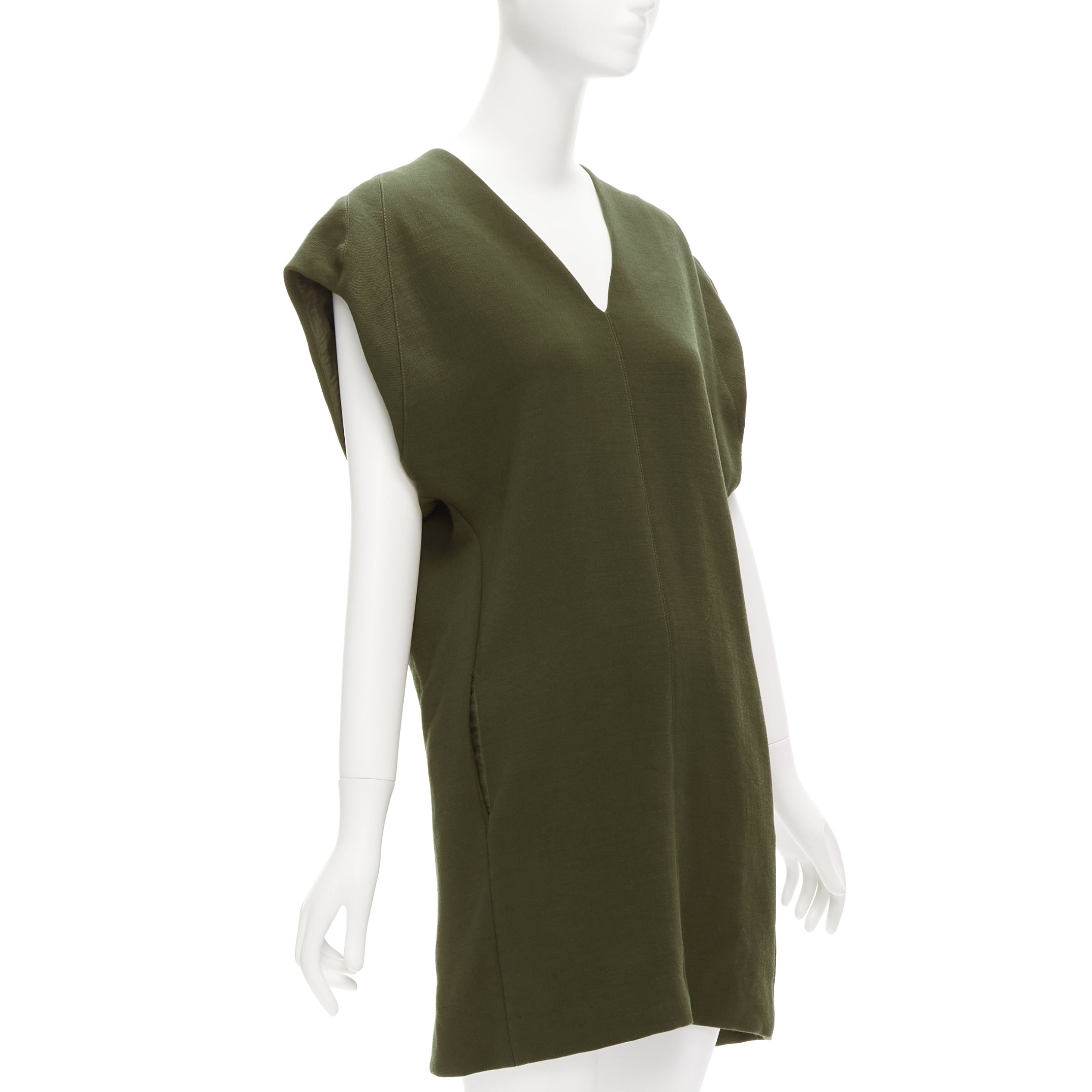 Marni Olive Mini Dress - Image 6