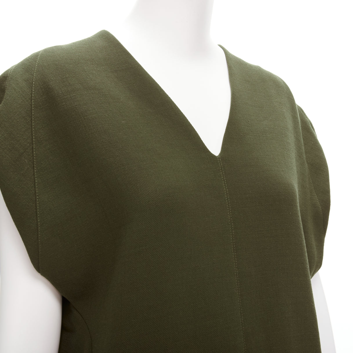 Marni Olive Mini Dress - Detail 2