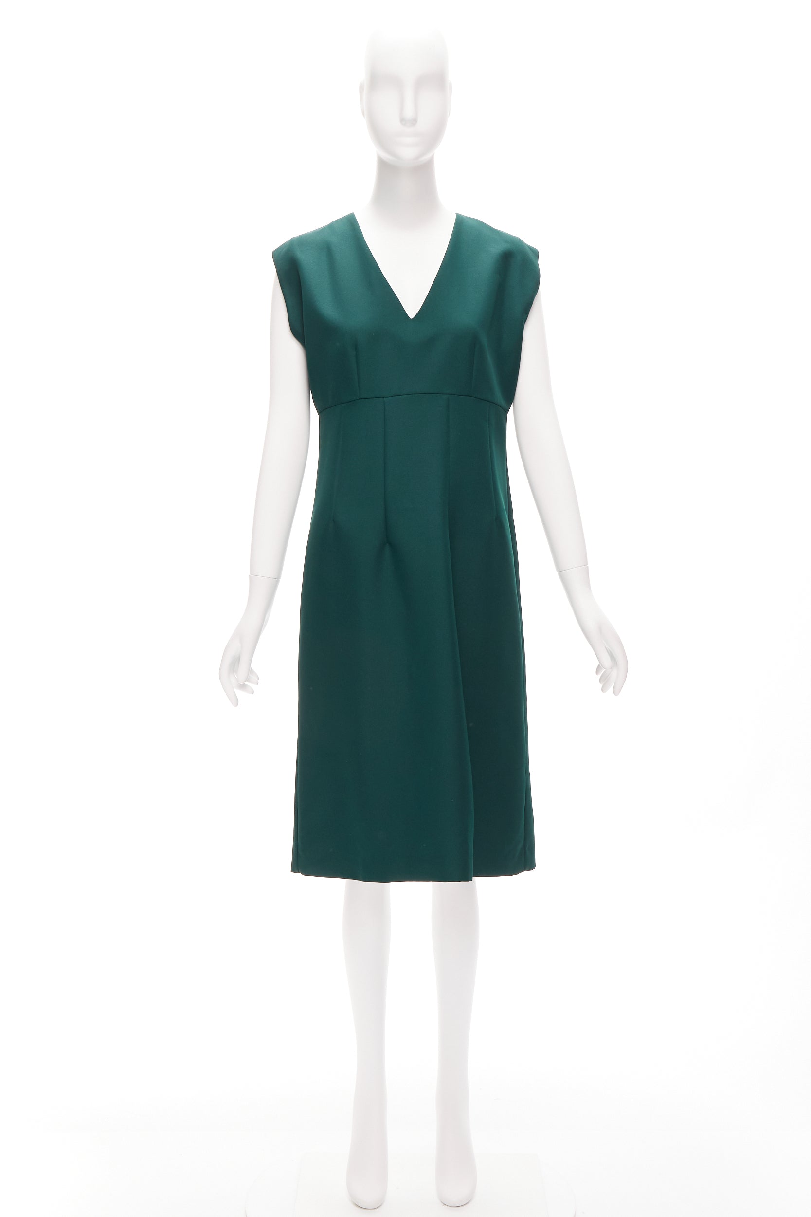 Marni Twill Pleat Dress - Image 11