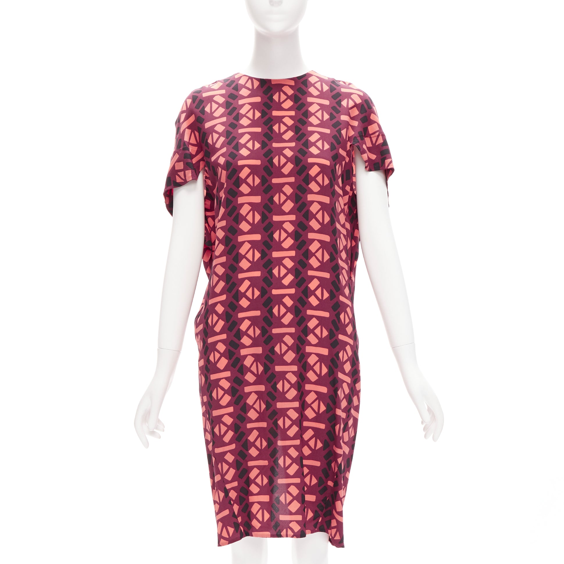 Marni Geometric Cap Dress