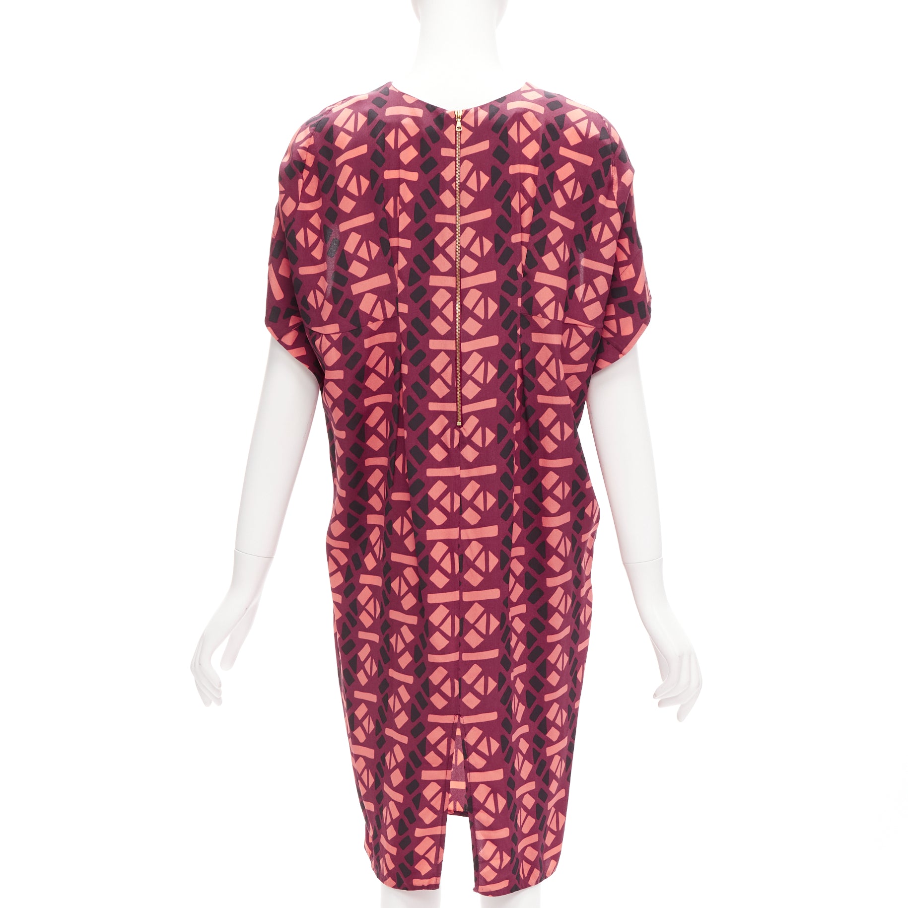 Marni Geometric Cap Dress - Side view