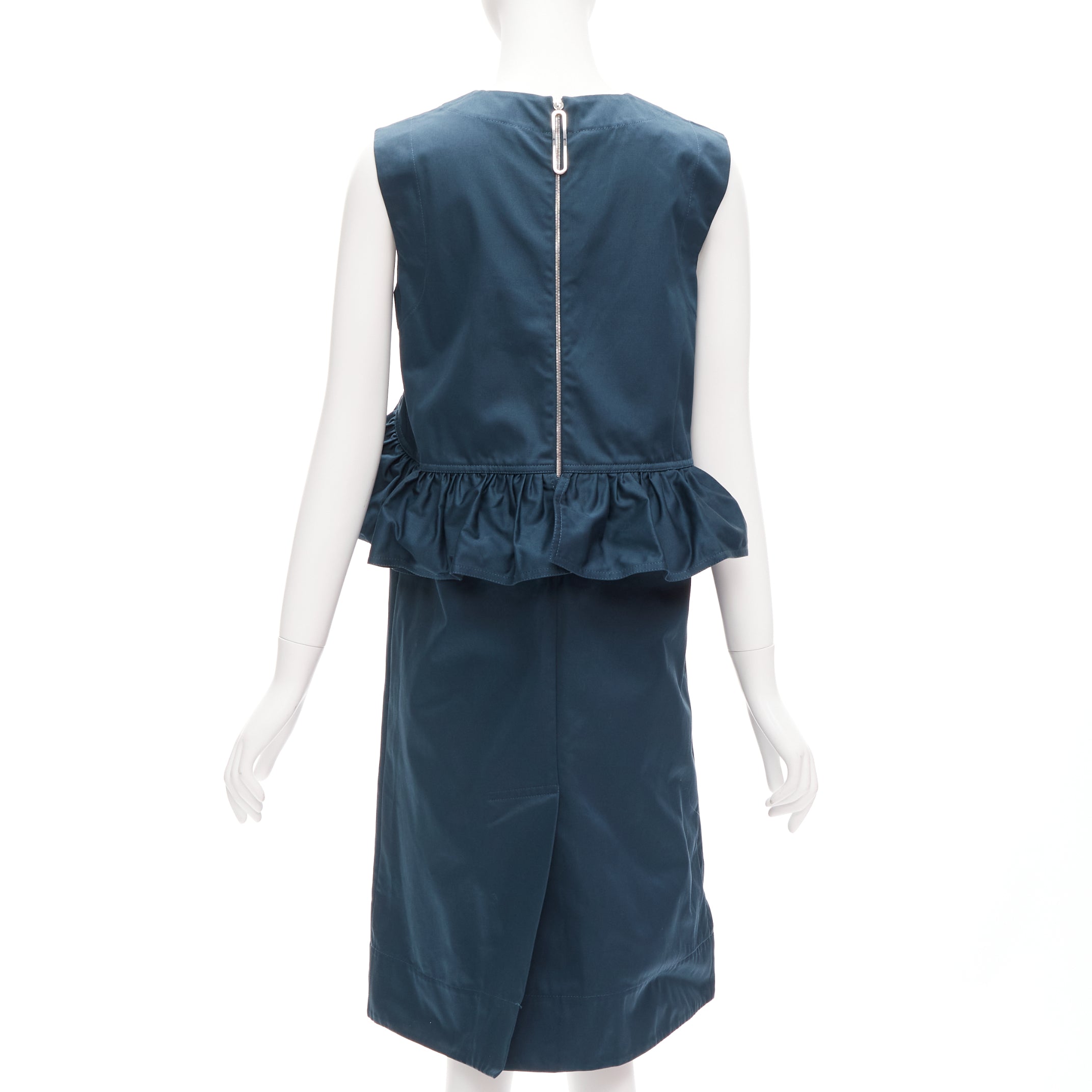 Marni Ruffle Cocktail Dress - Side view