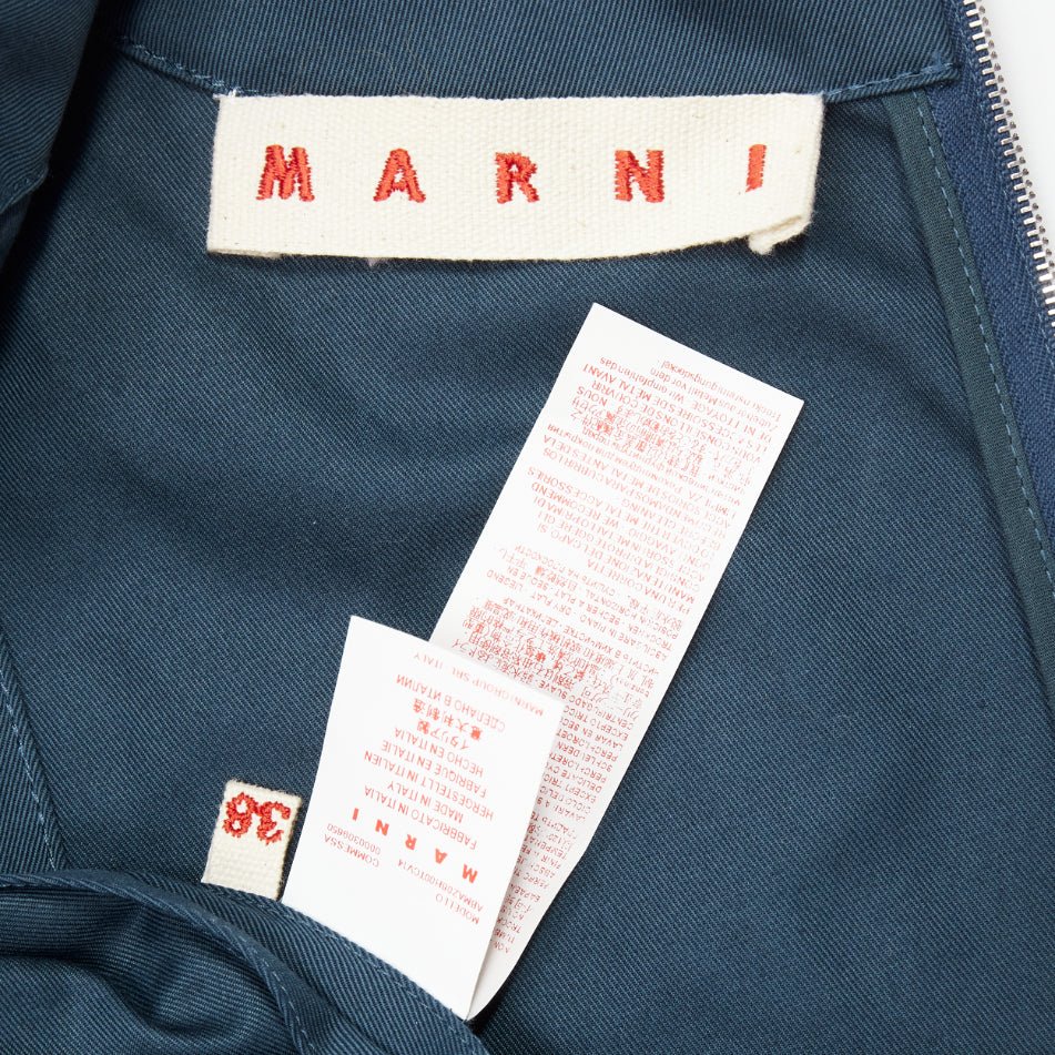 Marni Ruffle Cocktail Dress - Image 10