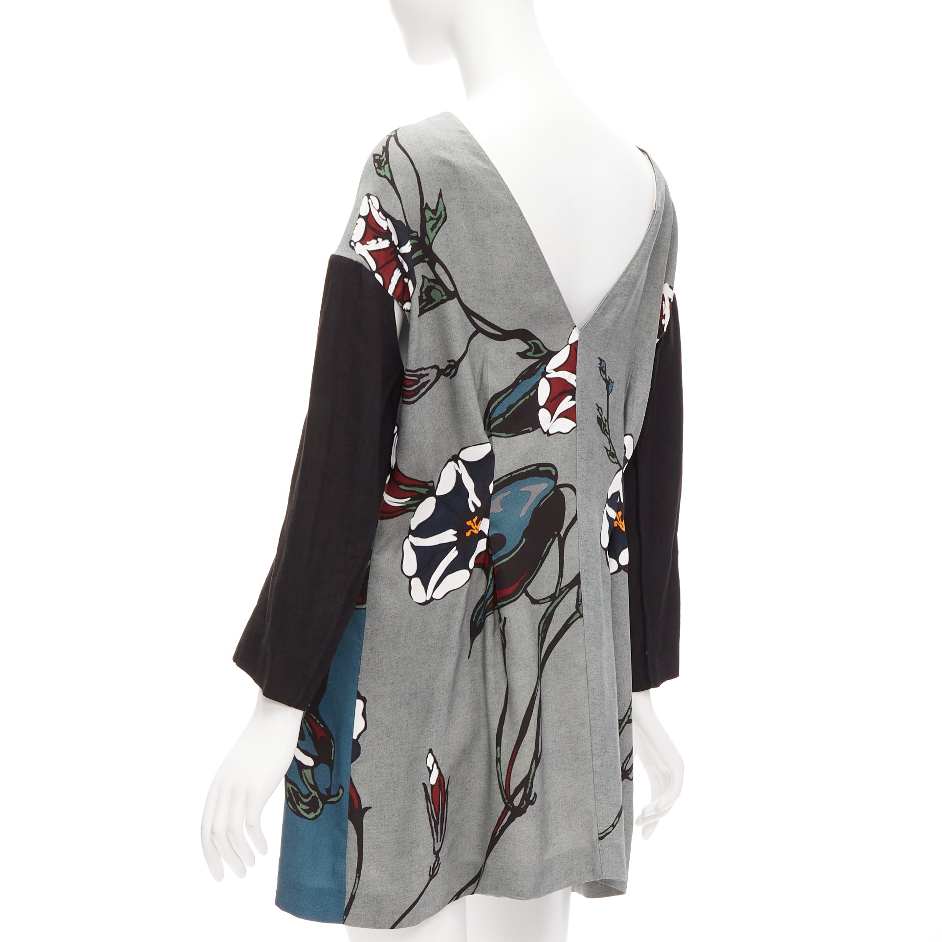 Marni Floral Dropped Dress - Detail 1