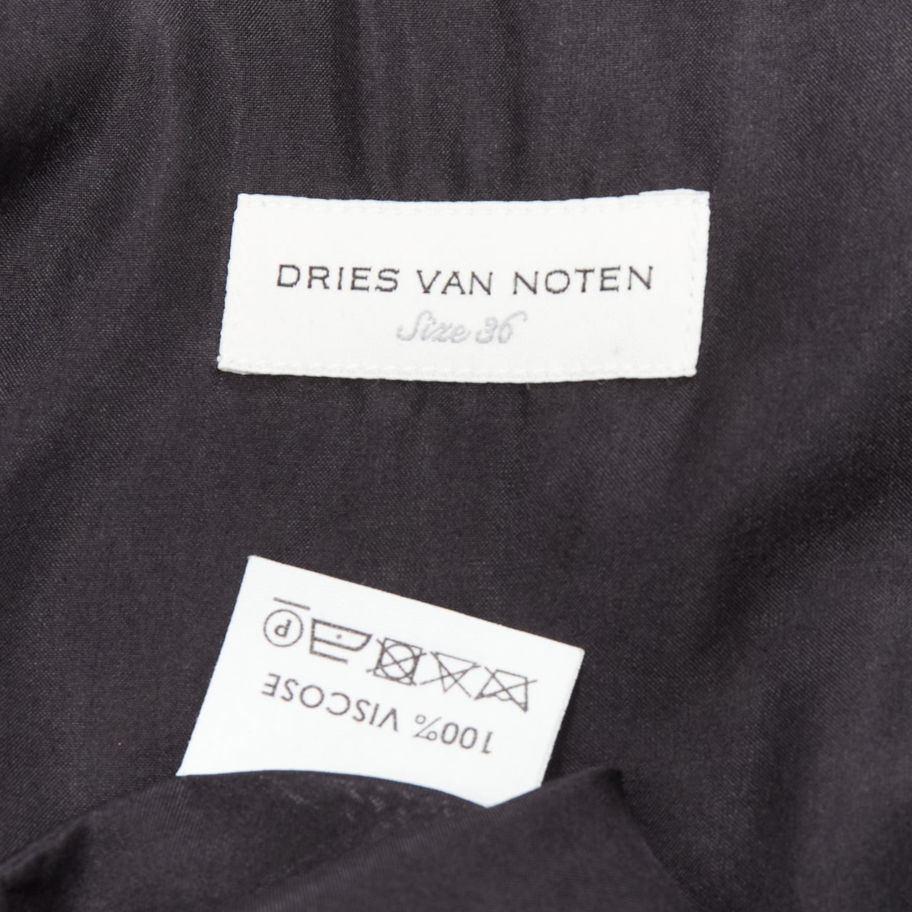 Dries Van Noten Leaf Print Midi Dress - Image 10