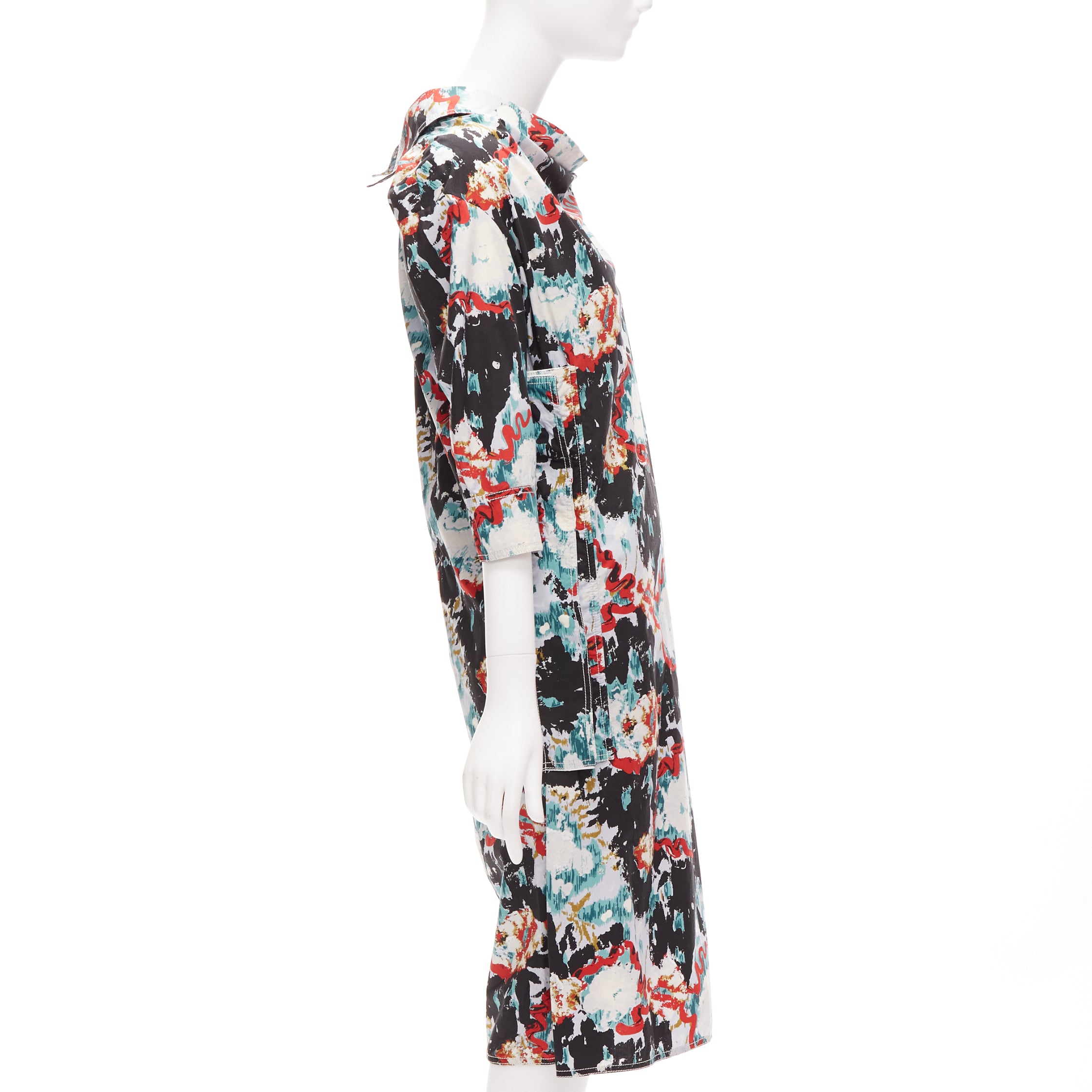Marni Splash Print Dress - 4