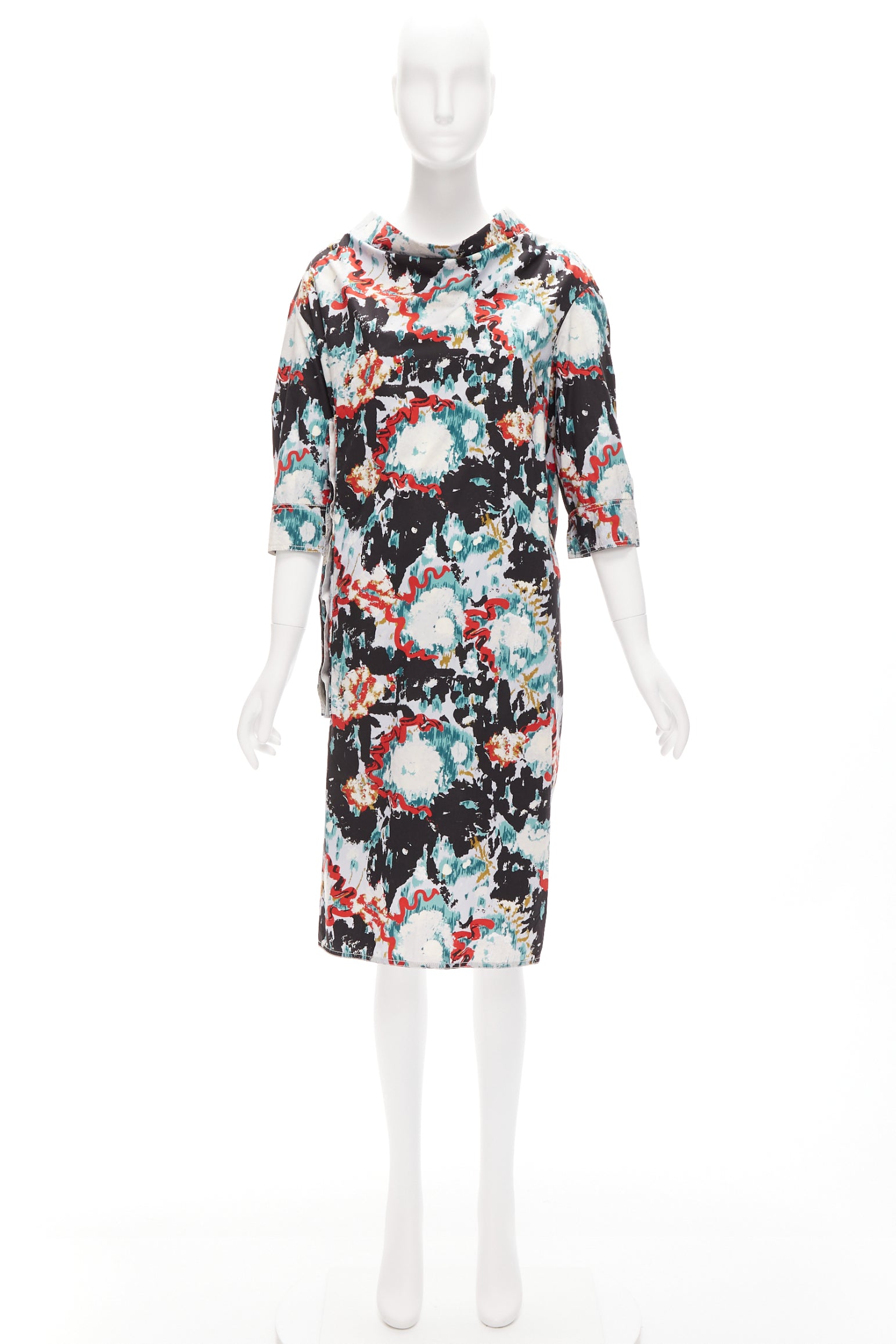 Marni Splash Print Dress - Image 11
