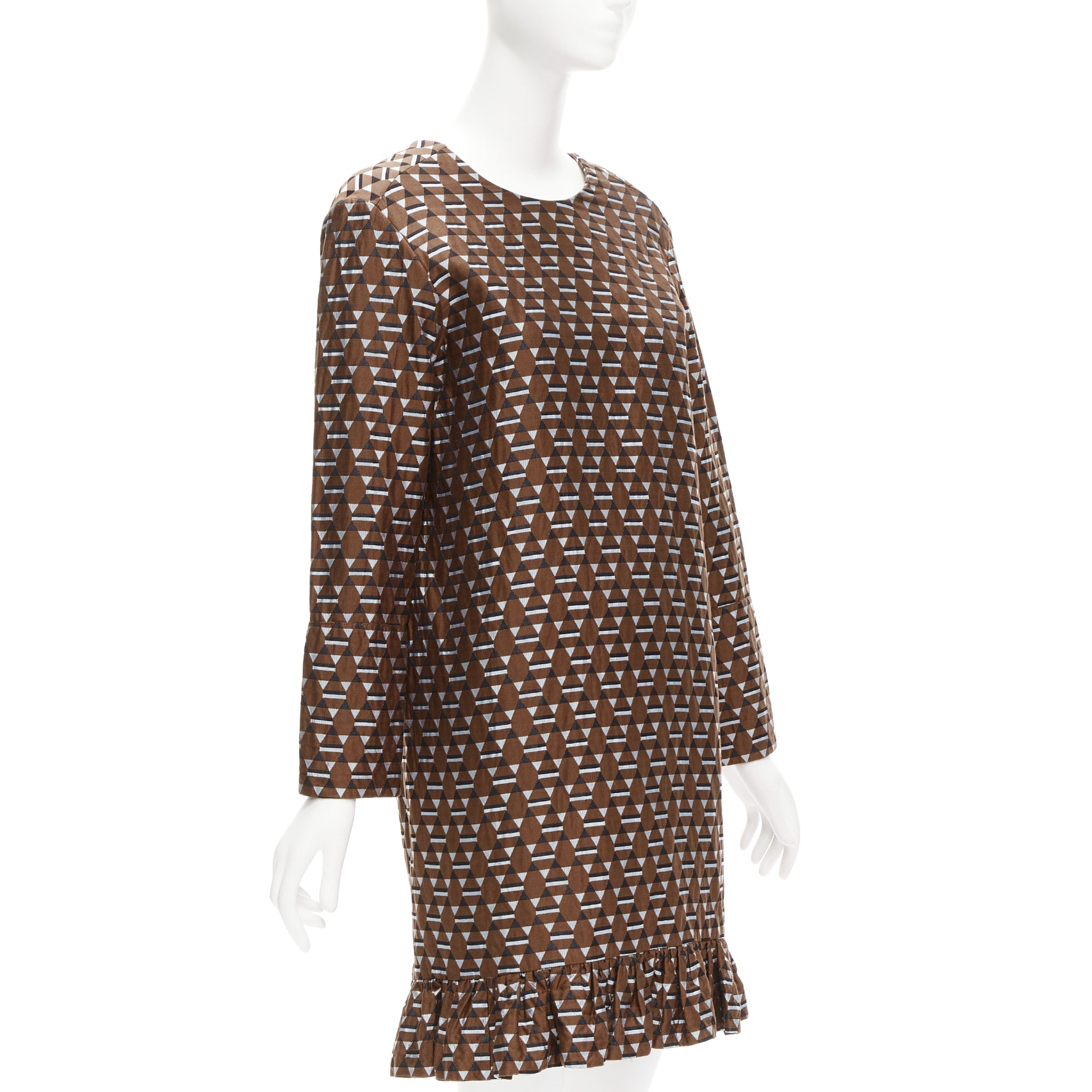 Marni Geometric Frill Dress - Image 6