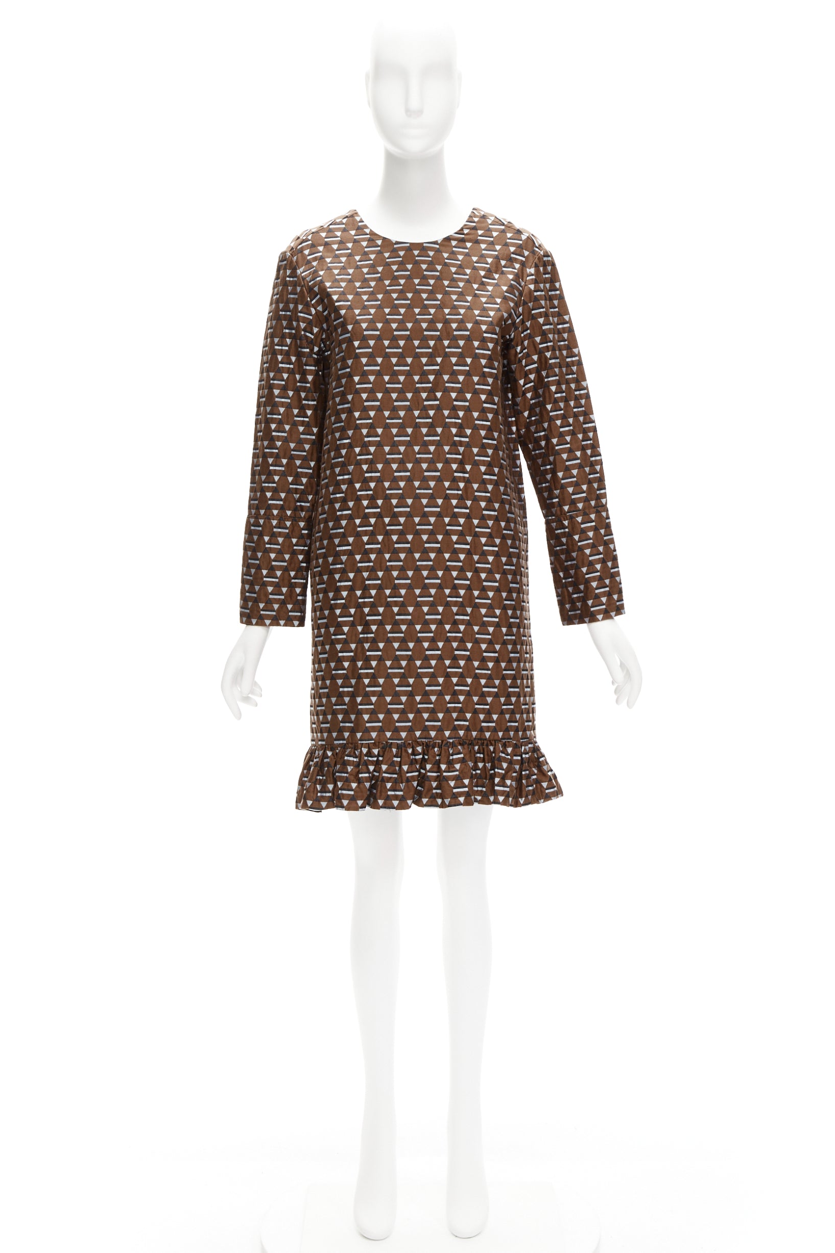 Marni Geometric Frill Dress - Image 11