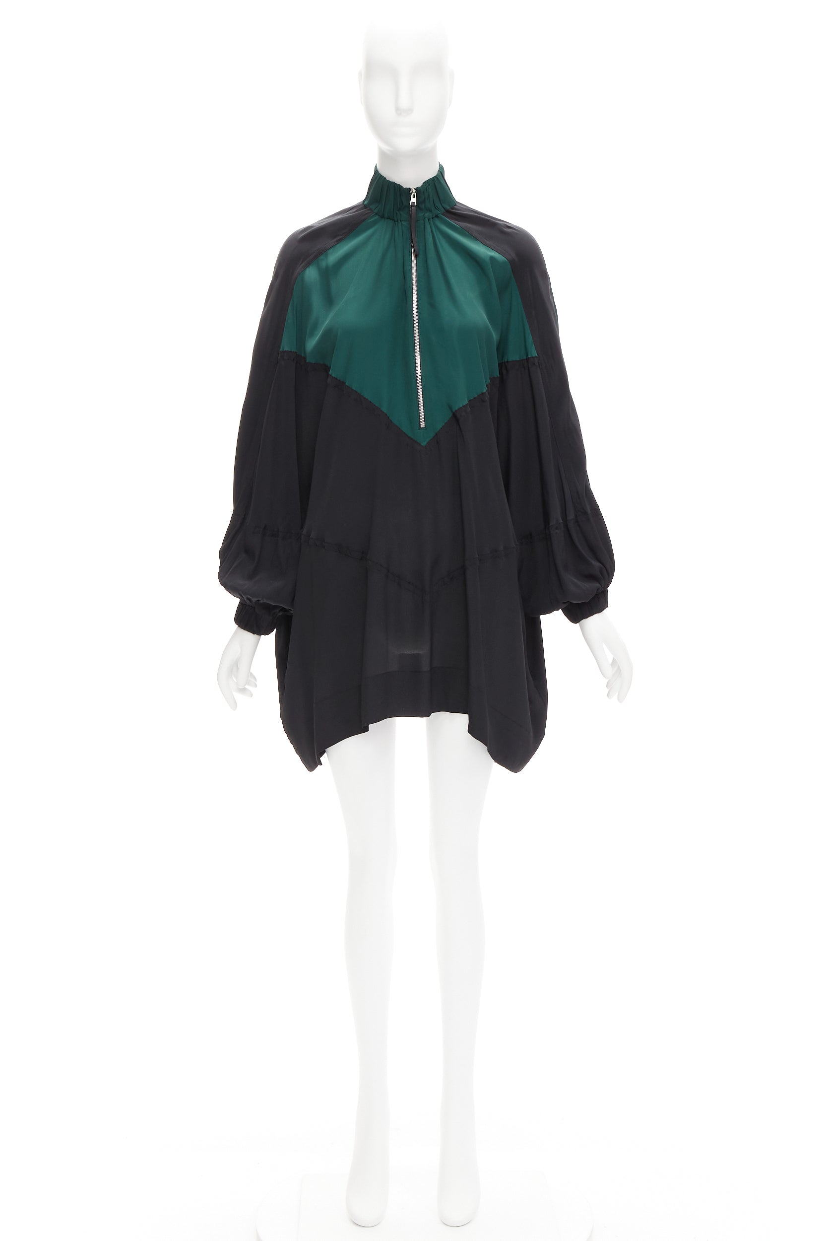 Marni Colorblock Batwing Dress - Image 11