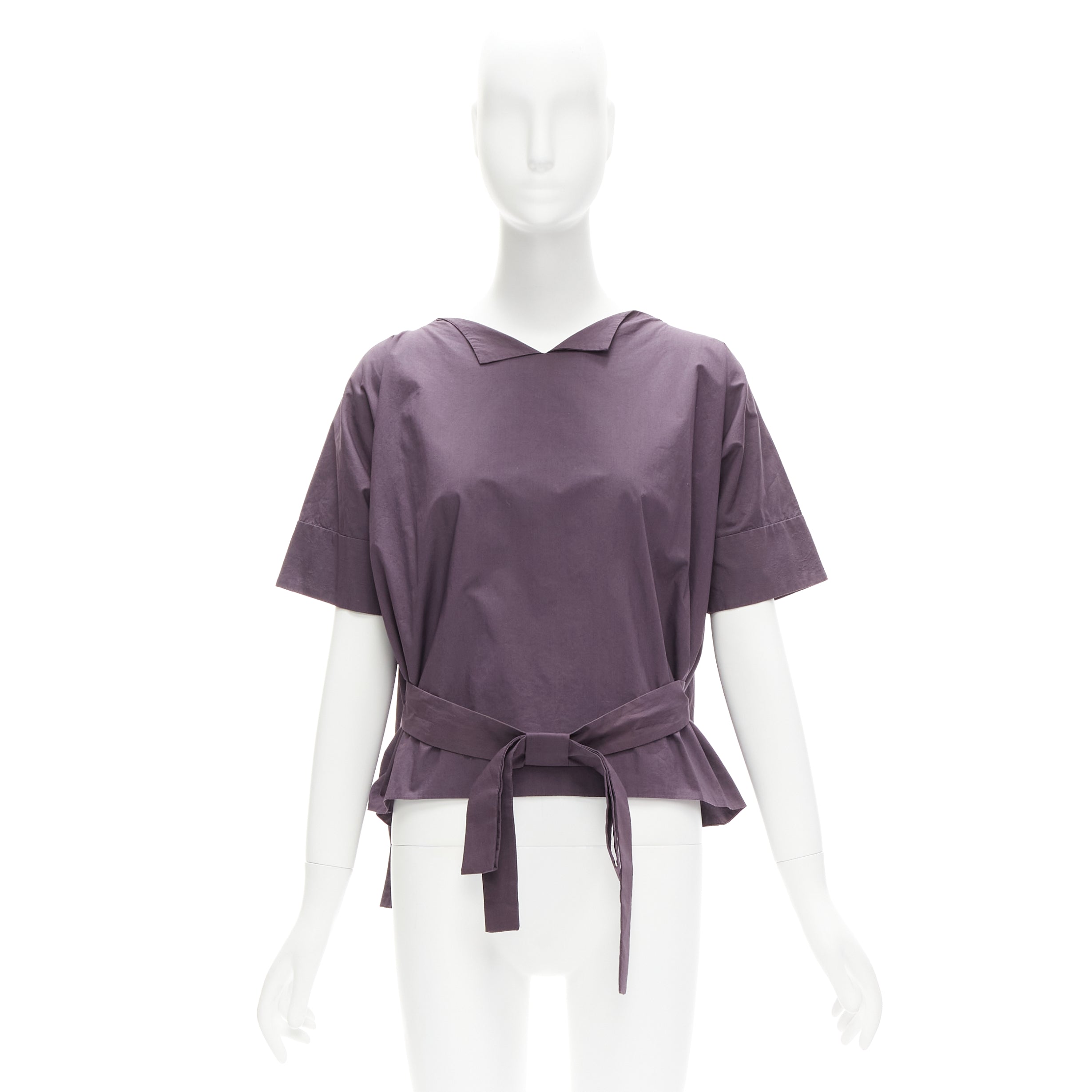 Marni Bow Belt Boxy Top - Image 11