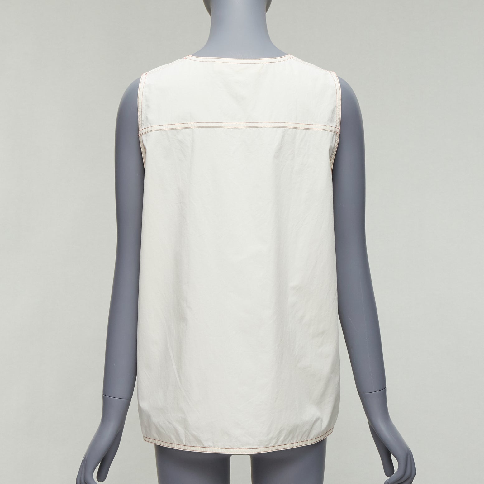 Marni Scoop Utility Vest - Side view