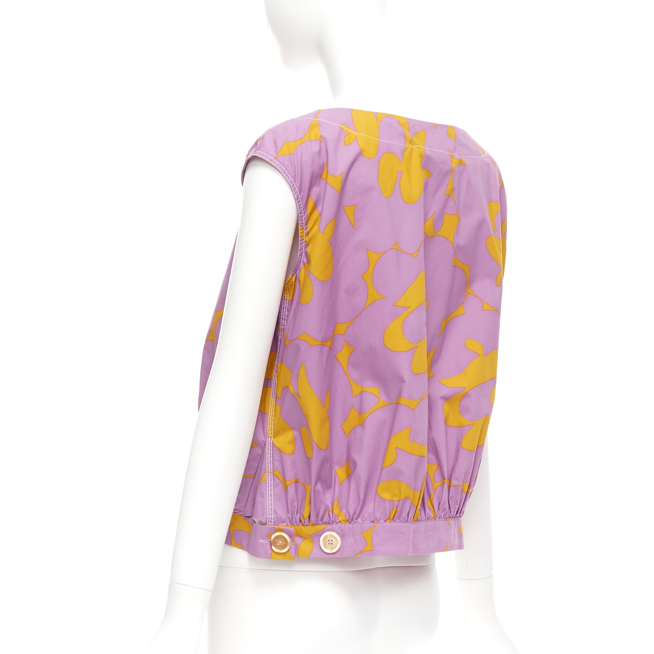 Marni Abstract Floral Vest - Detail 1