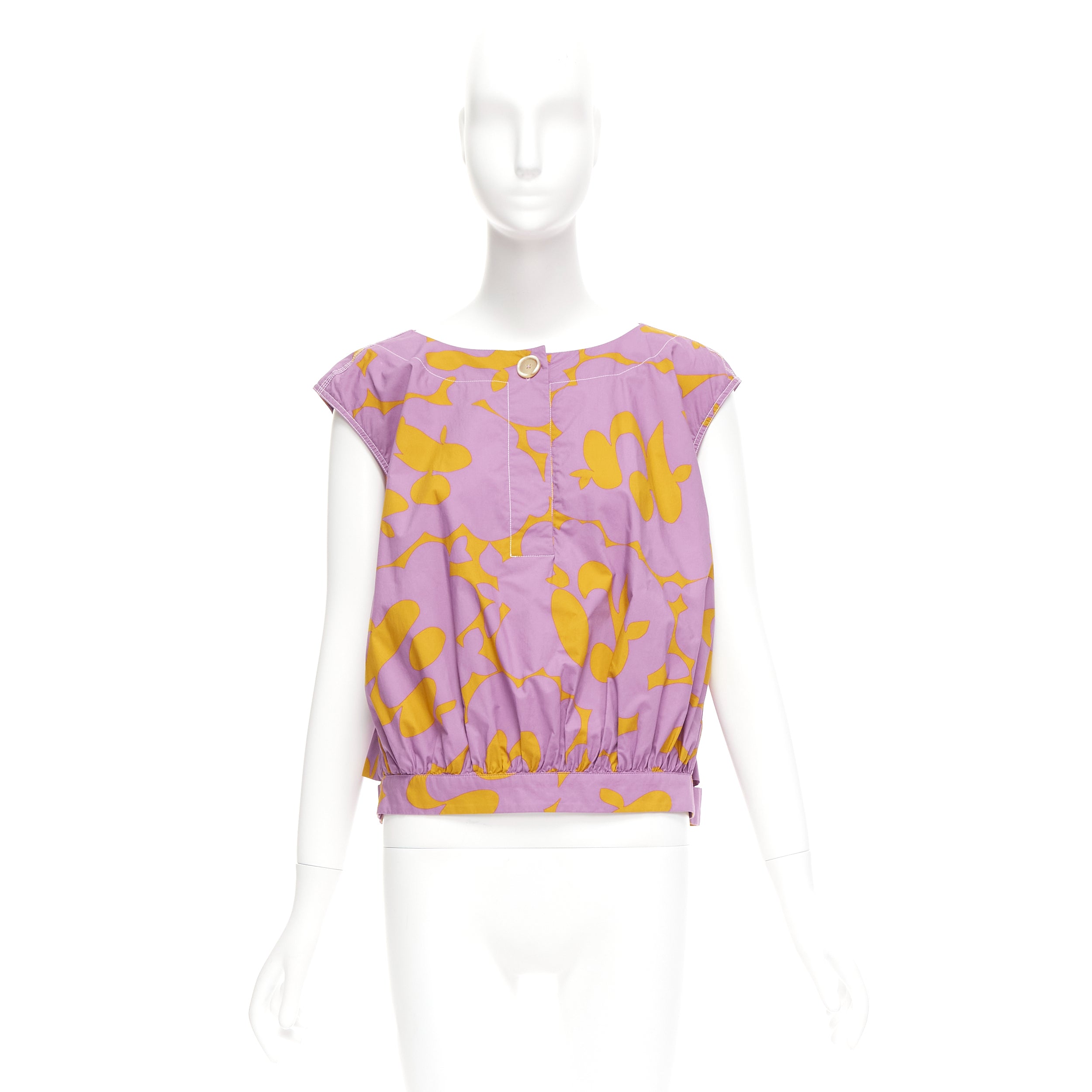 Marni Abstract Floral Vest - Image 11