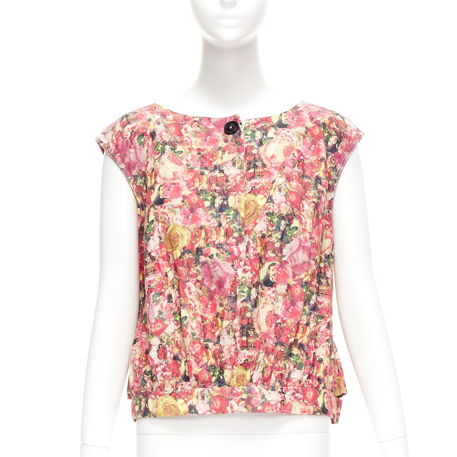 Marni Floral Button Vest