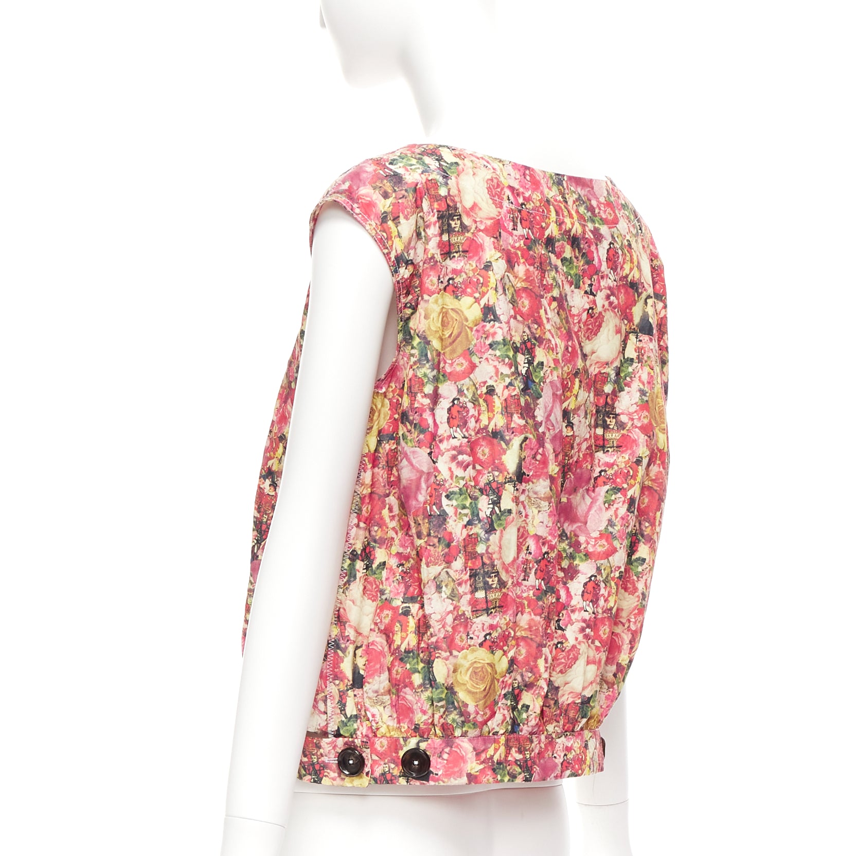 Marni Floral Button Vest - Detail 1