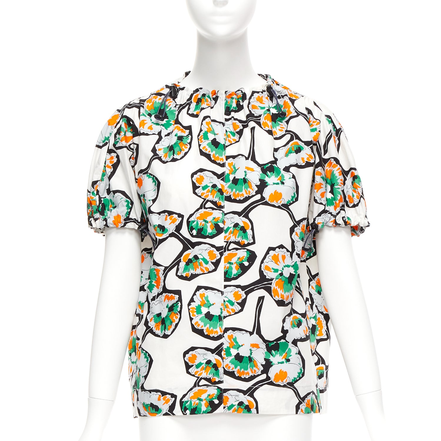Marni Floral Toggle Shirt