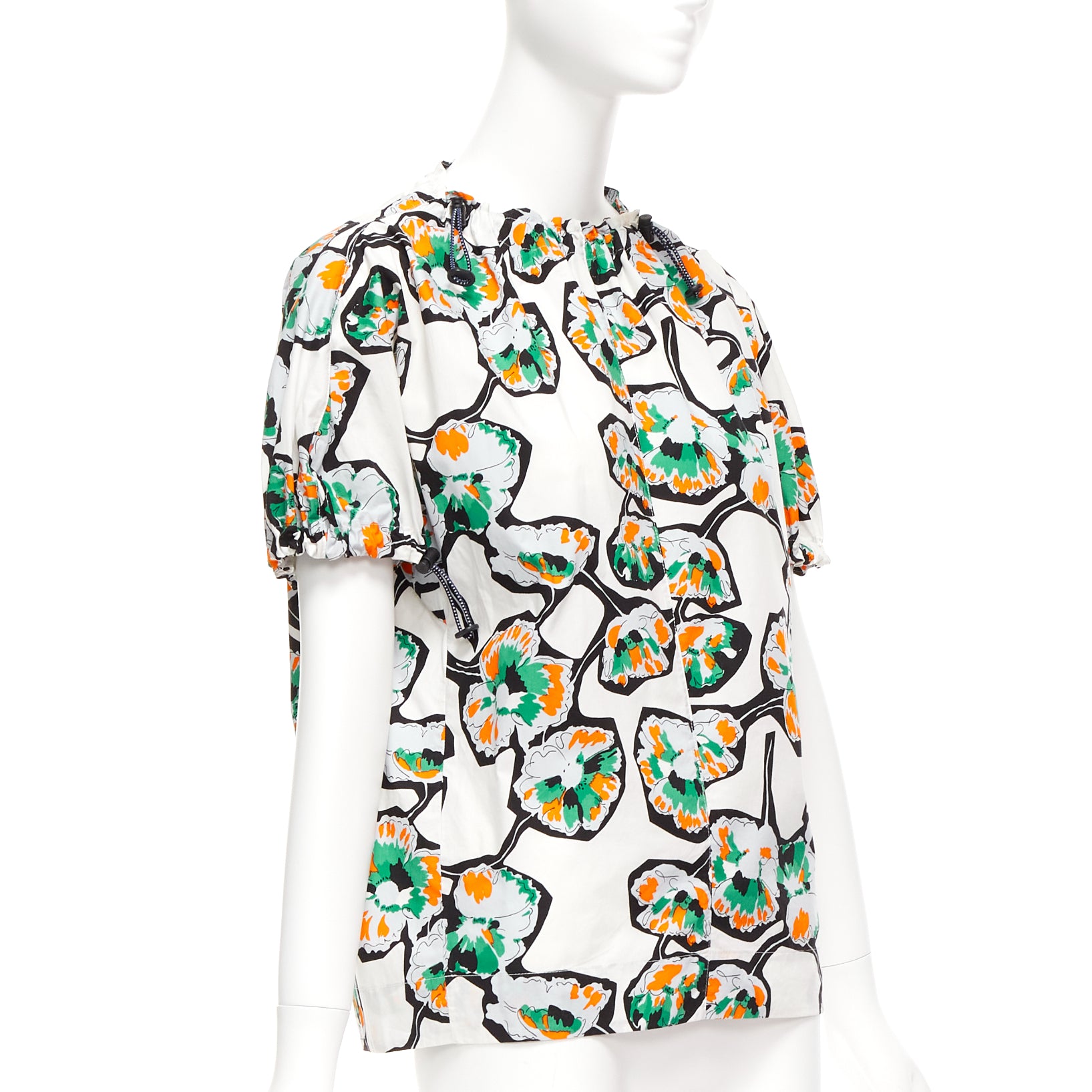 Marni Floral Toggle Shirt - Image 6