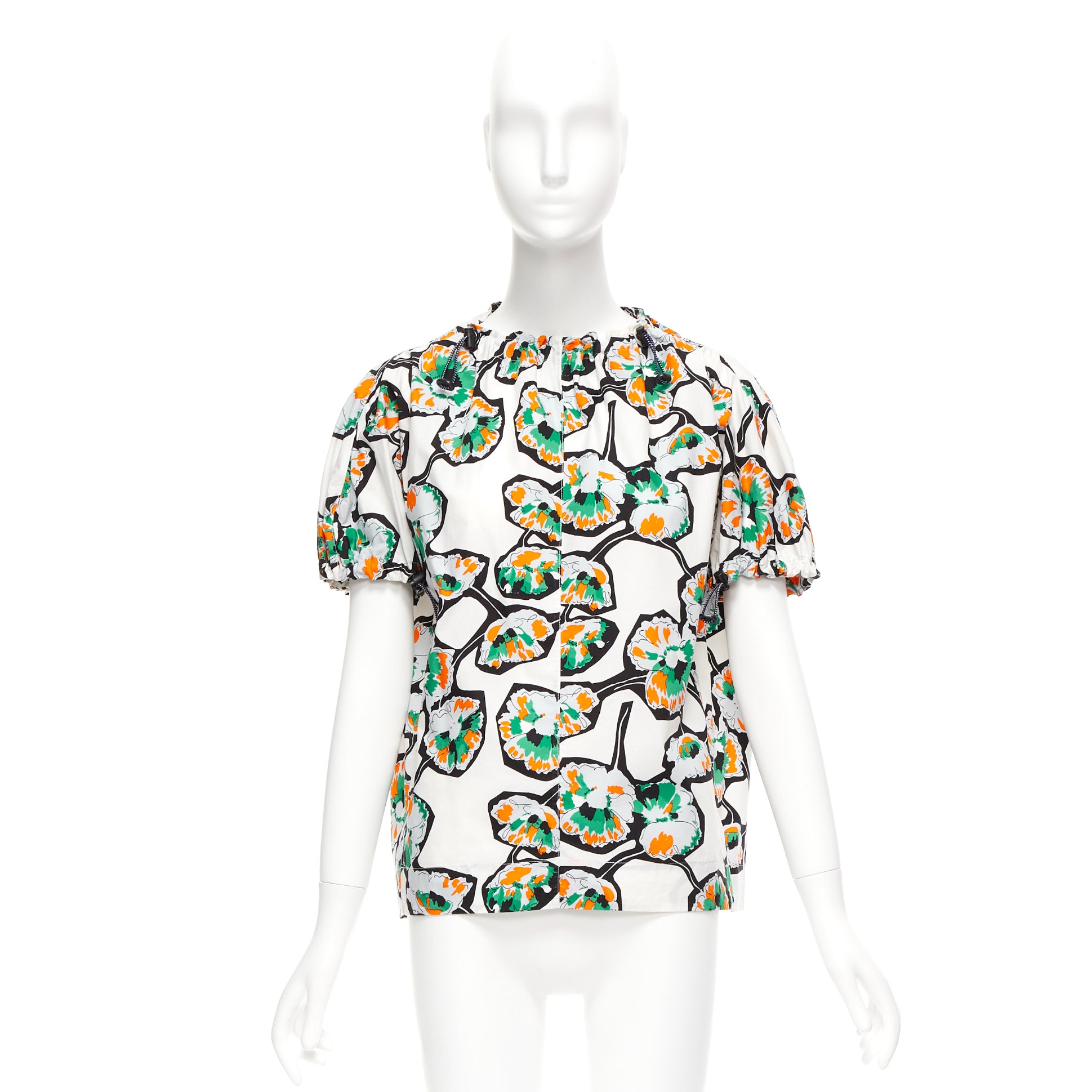 Marni Floral Toggle Shirt - Image 11