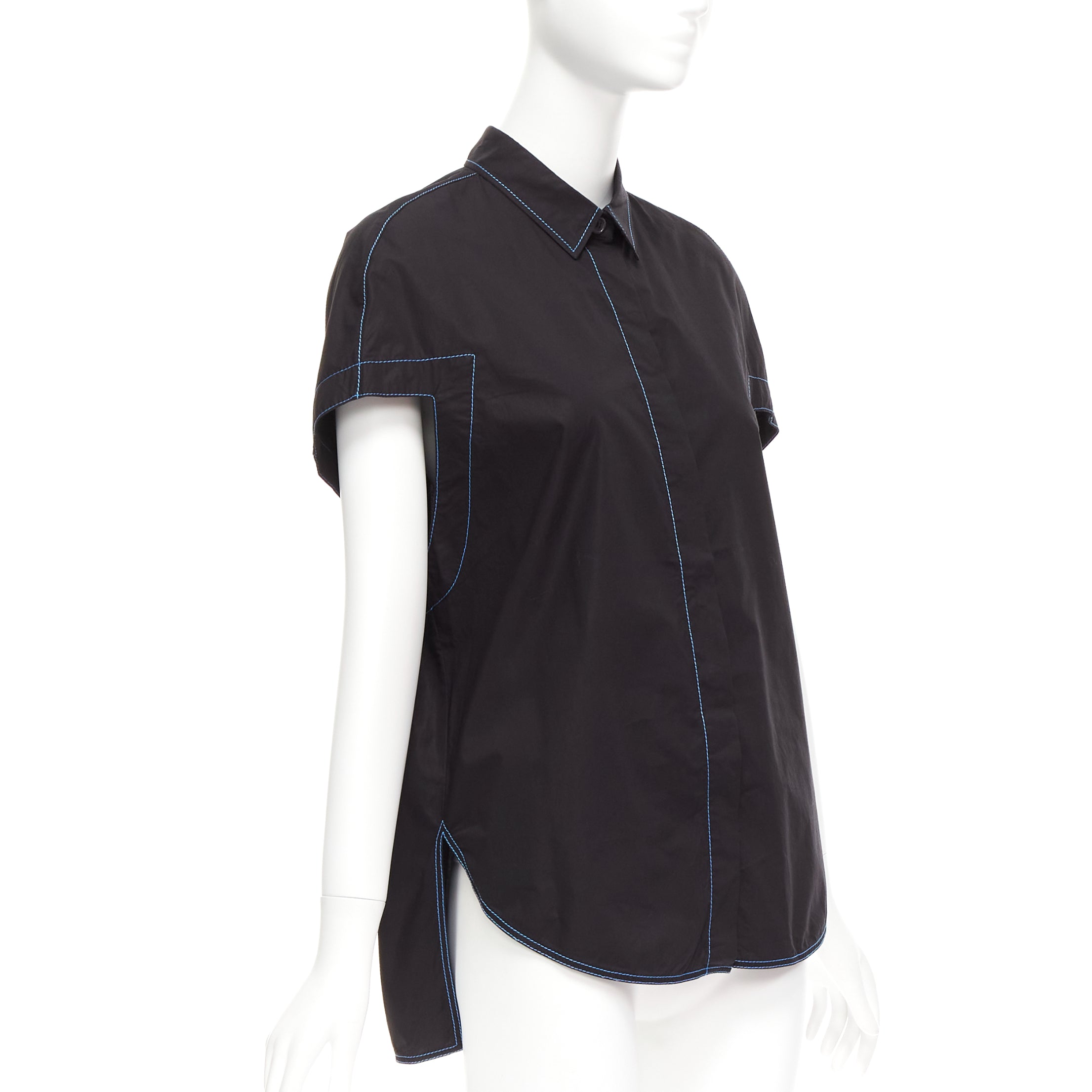 Marni Topstitched Boxy Shirt