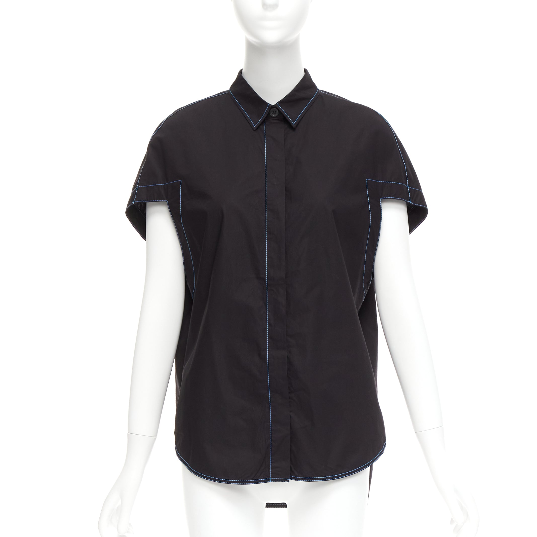Marni Topstitched Boxy Shirt - Image 6