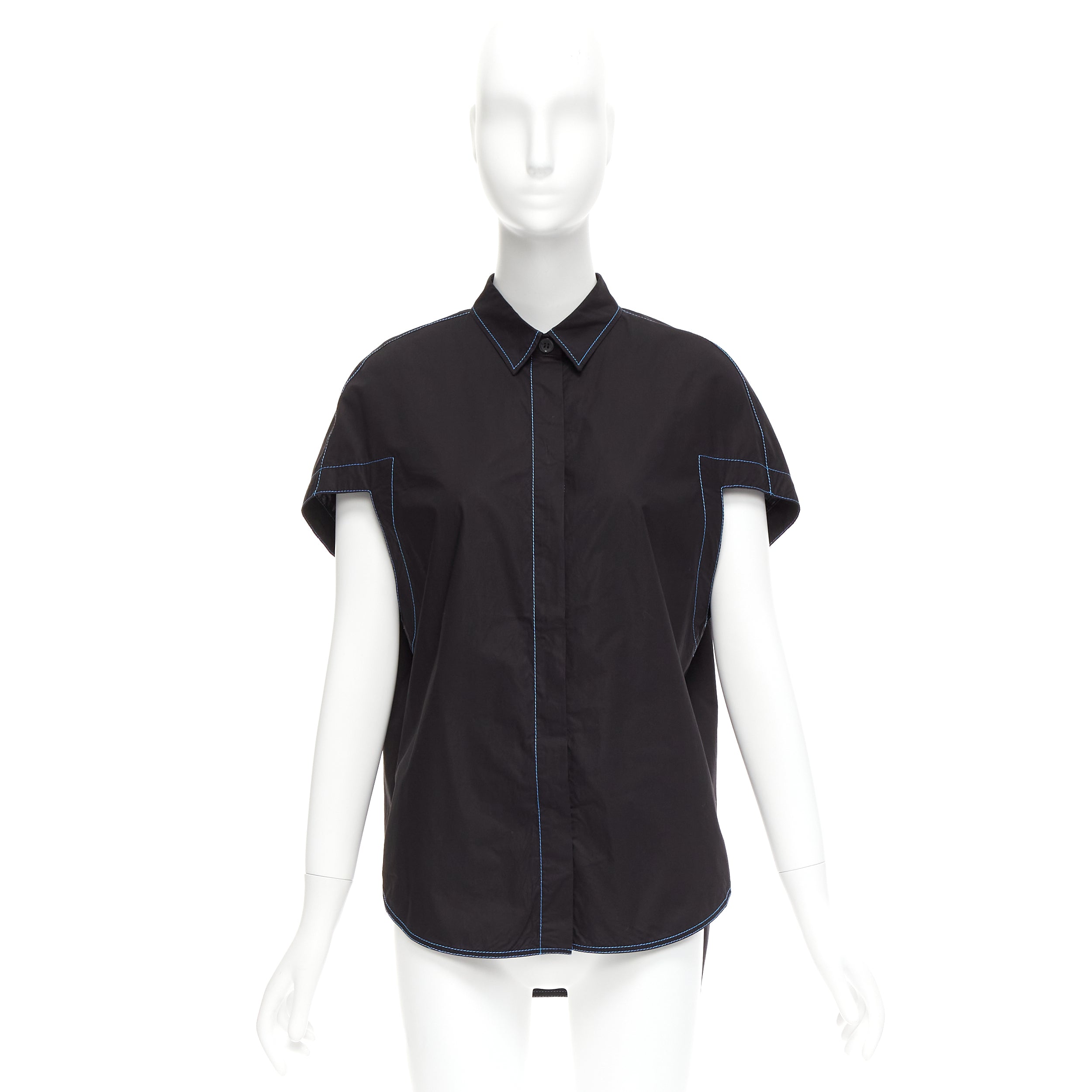 Marni Topstitched Boxy Shirt - Image 11