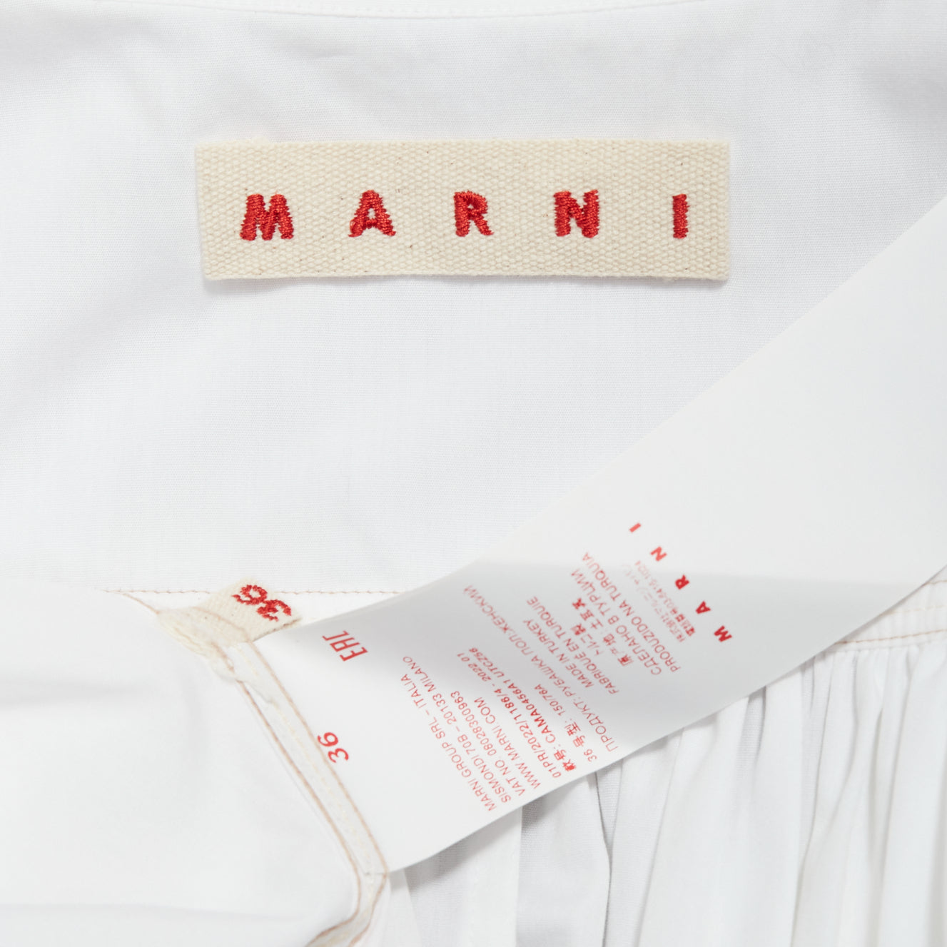 Marni Drawstring Puff Blouse - Image 10