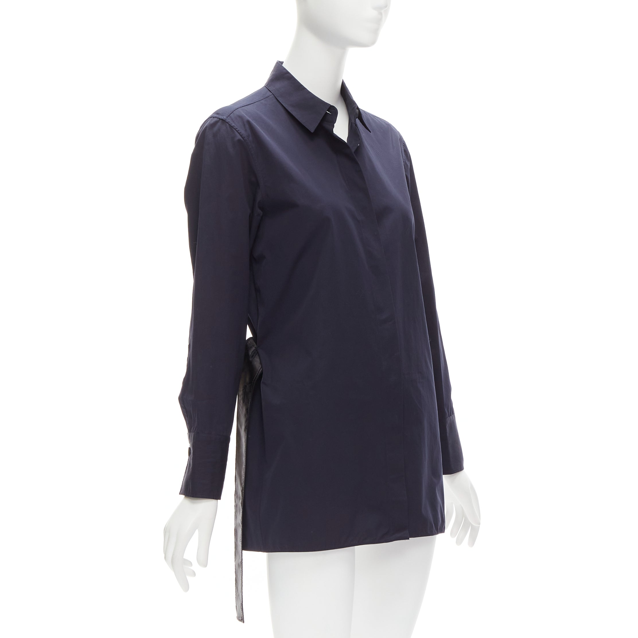 Marni Asymmetric Belted Shirt - 4