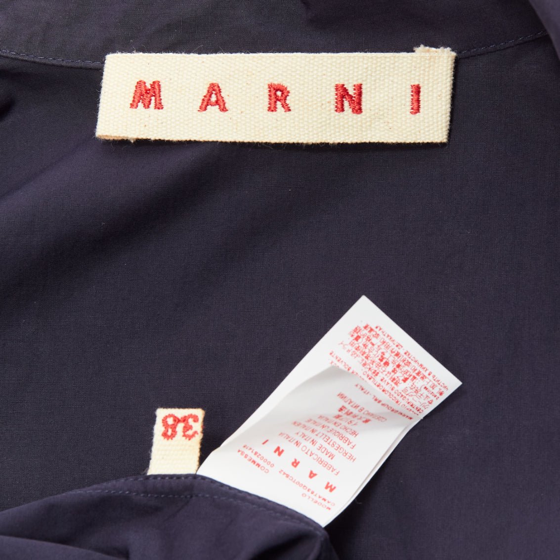 Marni Asymmetric Belted Shirt - Image 10