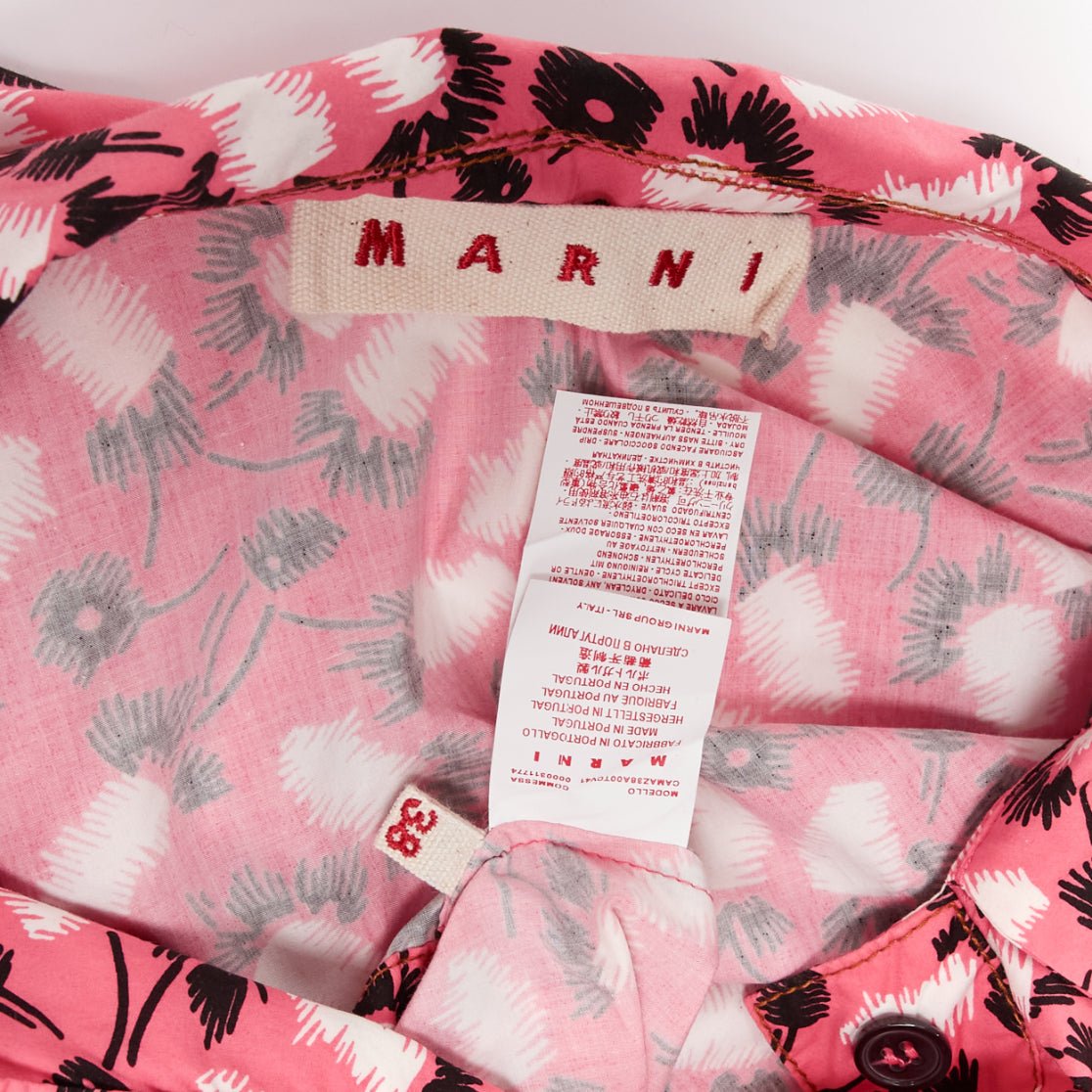 Marni Feather Print Shirt - Image 10
