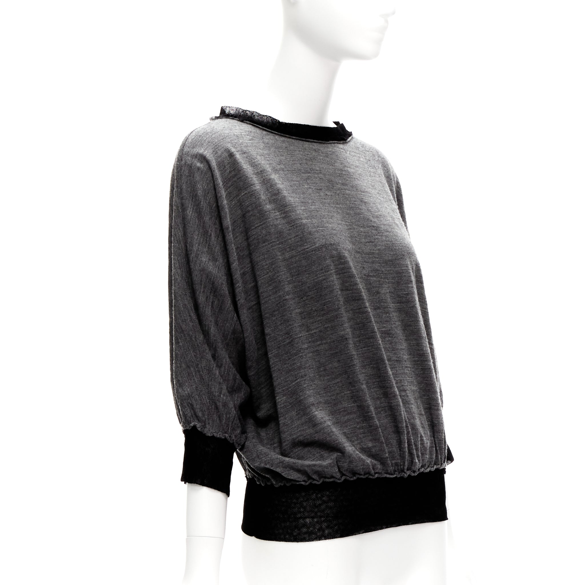 Lanvin Mesh Trim Sweater - Image 6