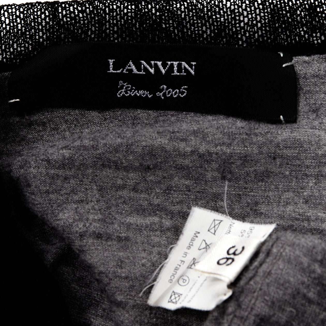 Lanvin Mesh Trim Sweater - Image 10
