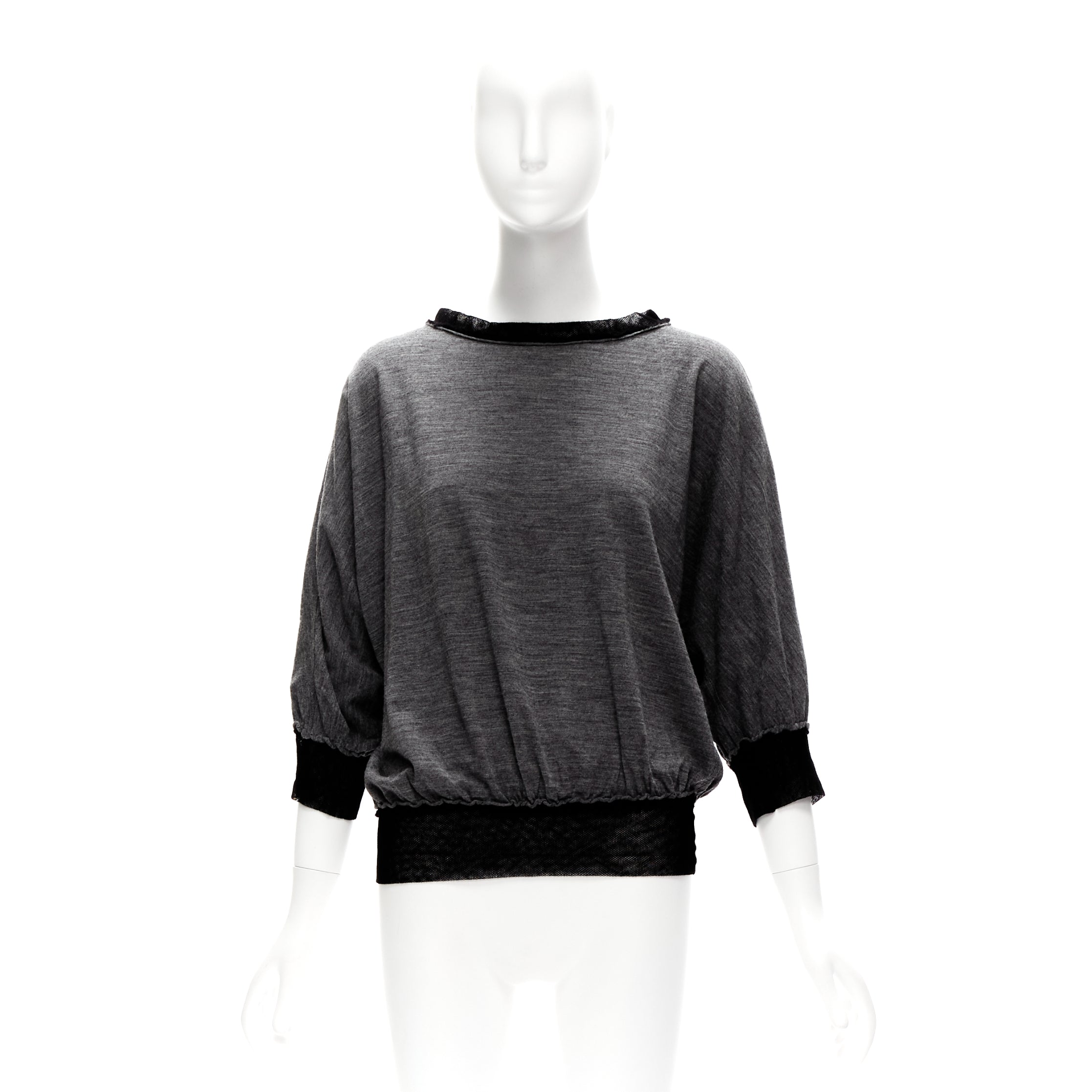 Lanvin Mesh Trim Sweater - Image 11