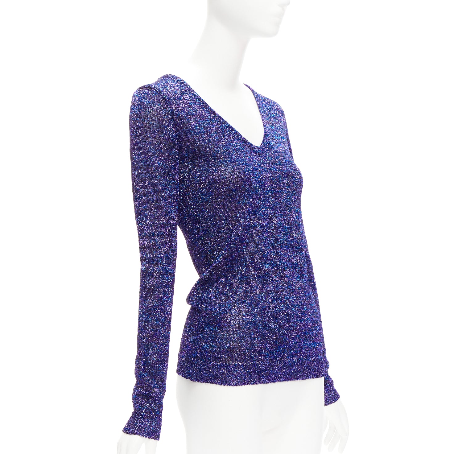 Miu Miu Glitter Lurex Sweater - Image 6