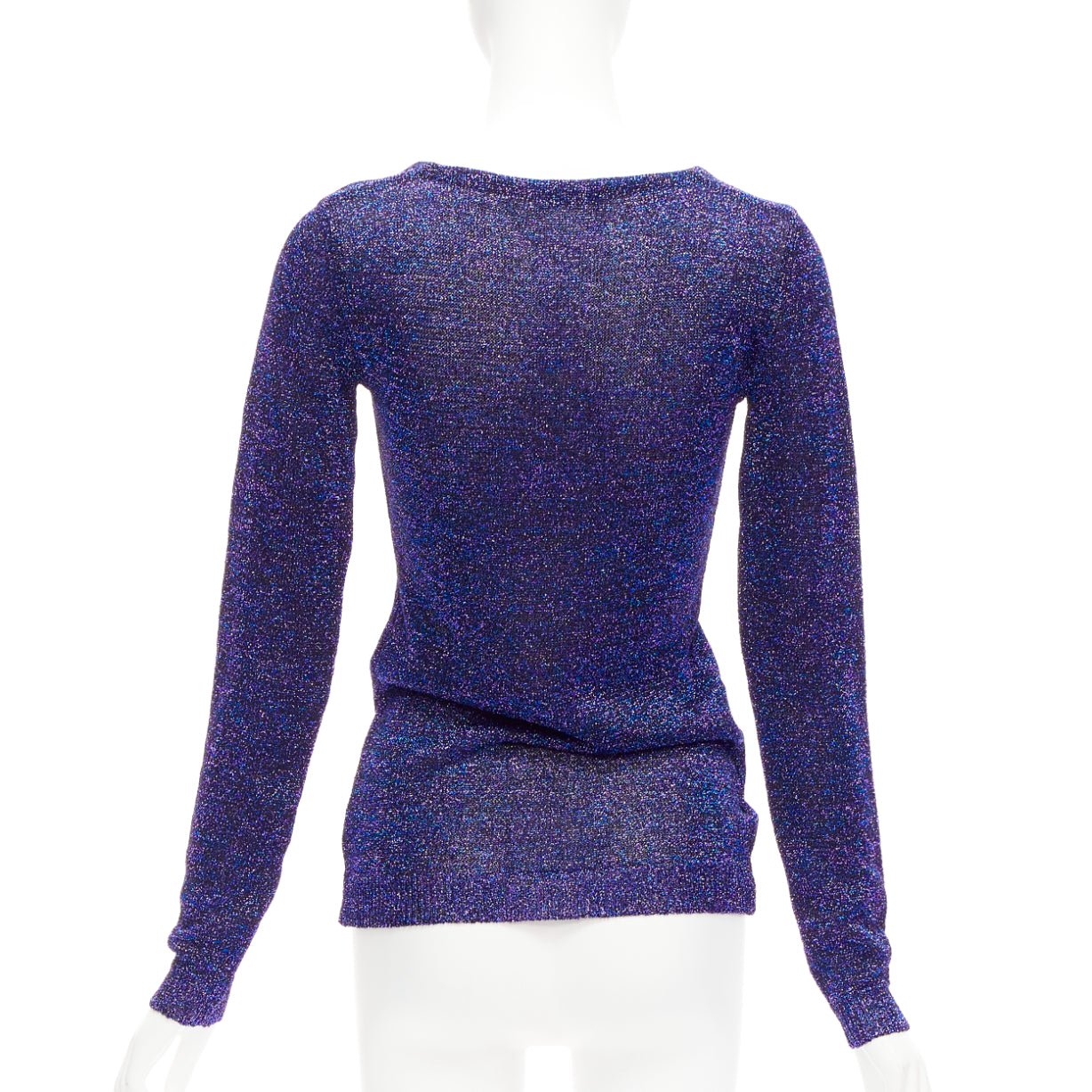 Miu Miu Glitter Lurex Sweater - Side view